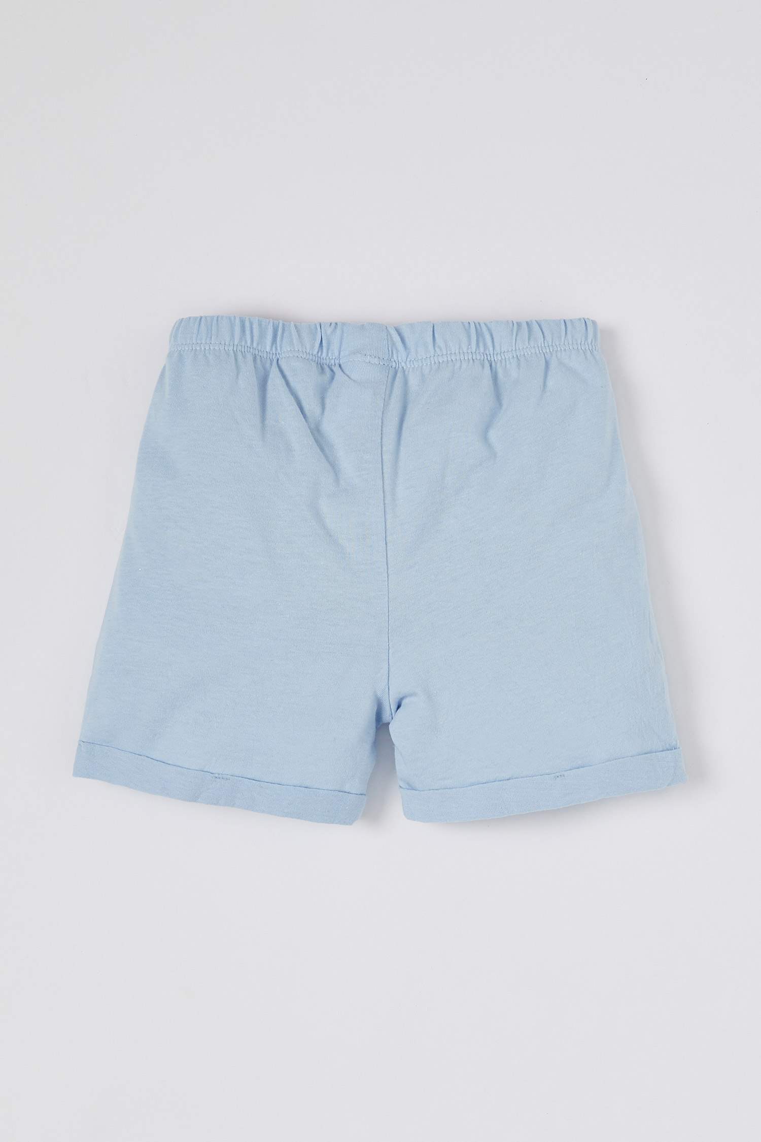 Unisex Basic Esnek Belli Pamuklu Şort