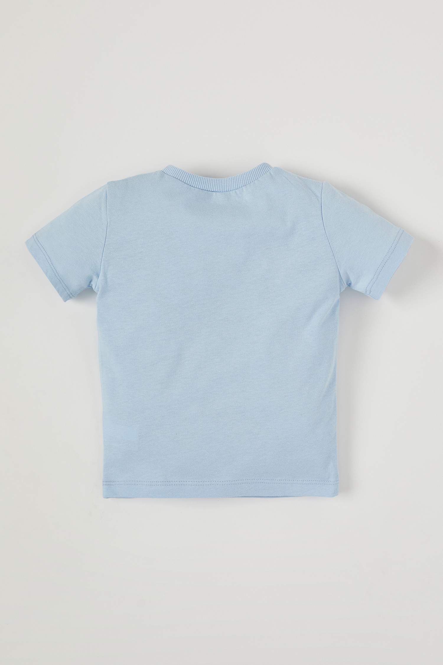 Unisex Bebek Basic Pamuklu Kısa Kollu Tişört