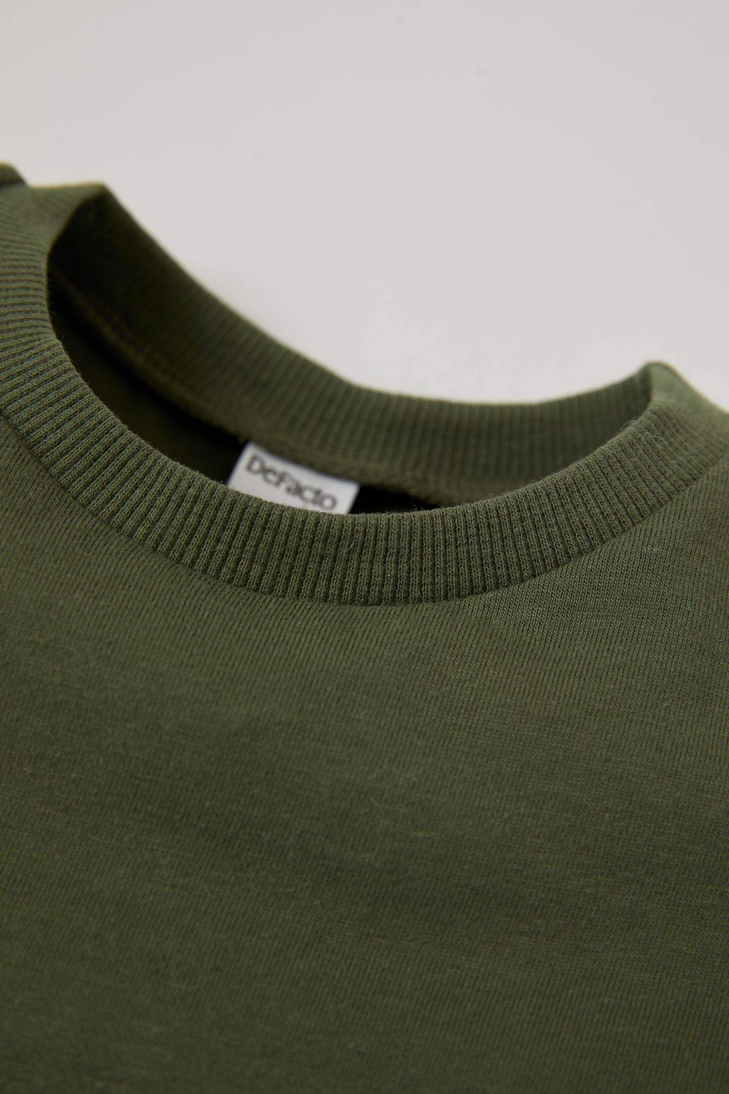 Unisex Bebek Basic Pamuklu Kısa Kollu Tişört