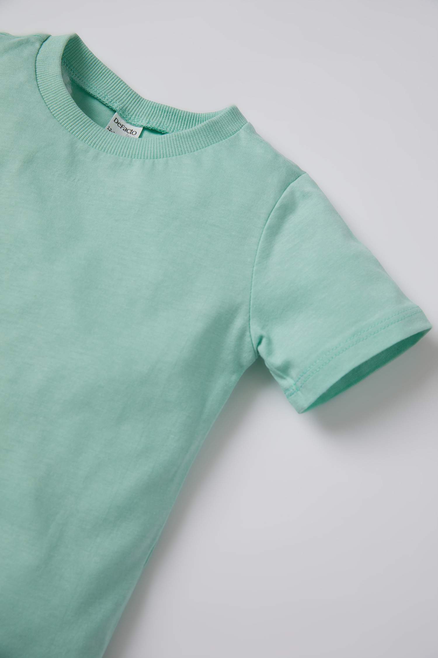 Unisex Basic 2'li Kısa Kollu Pamuklu Tişört