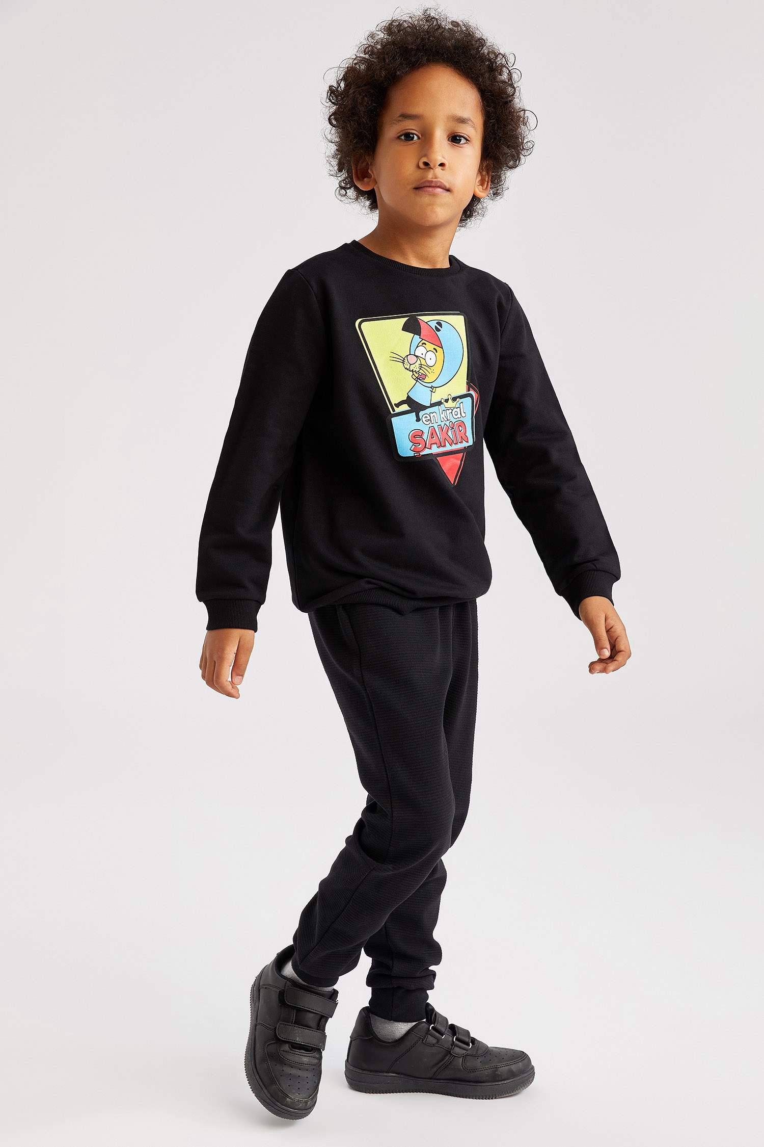 Erkek Çocuk Kral Şakir Lisanslı Sweatshirt