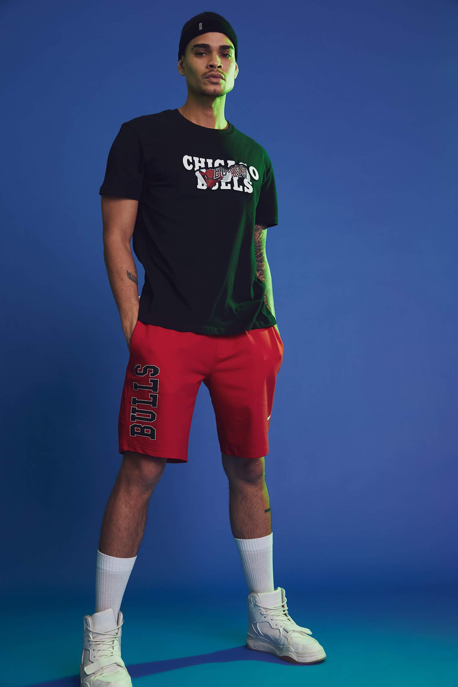 Regular Fit NBA Lisanslı Bisiklet Yaka Tişört