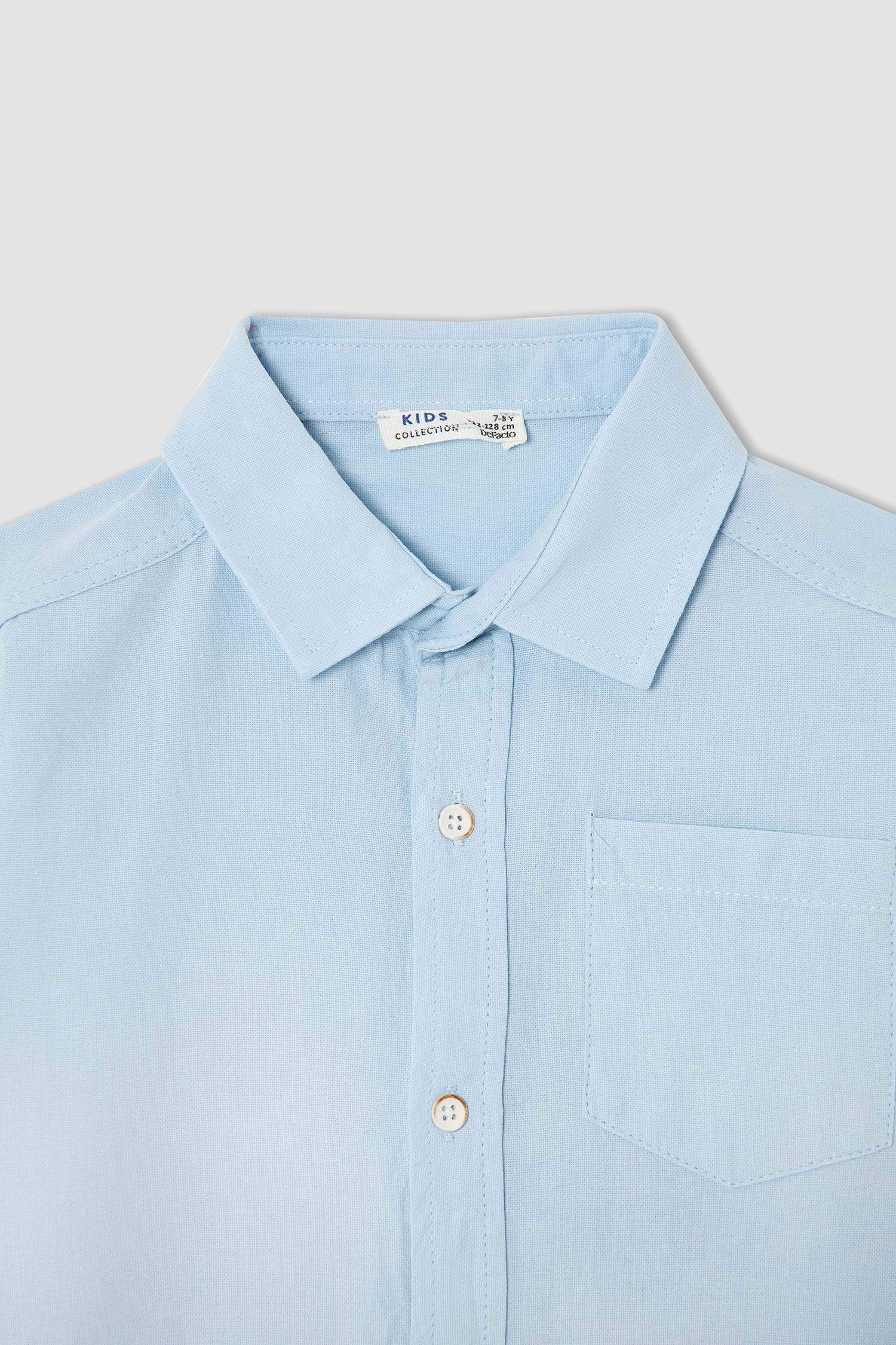 Erkek Çocuk Regular Fit Uzun Kollu Gömlek