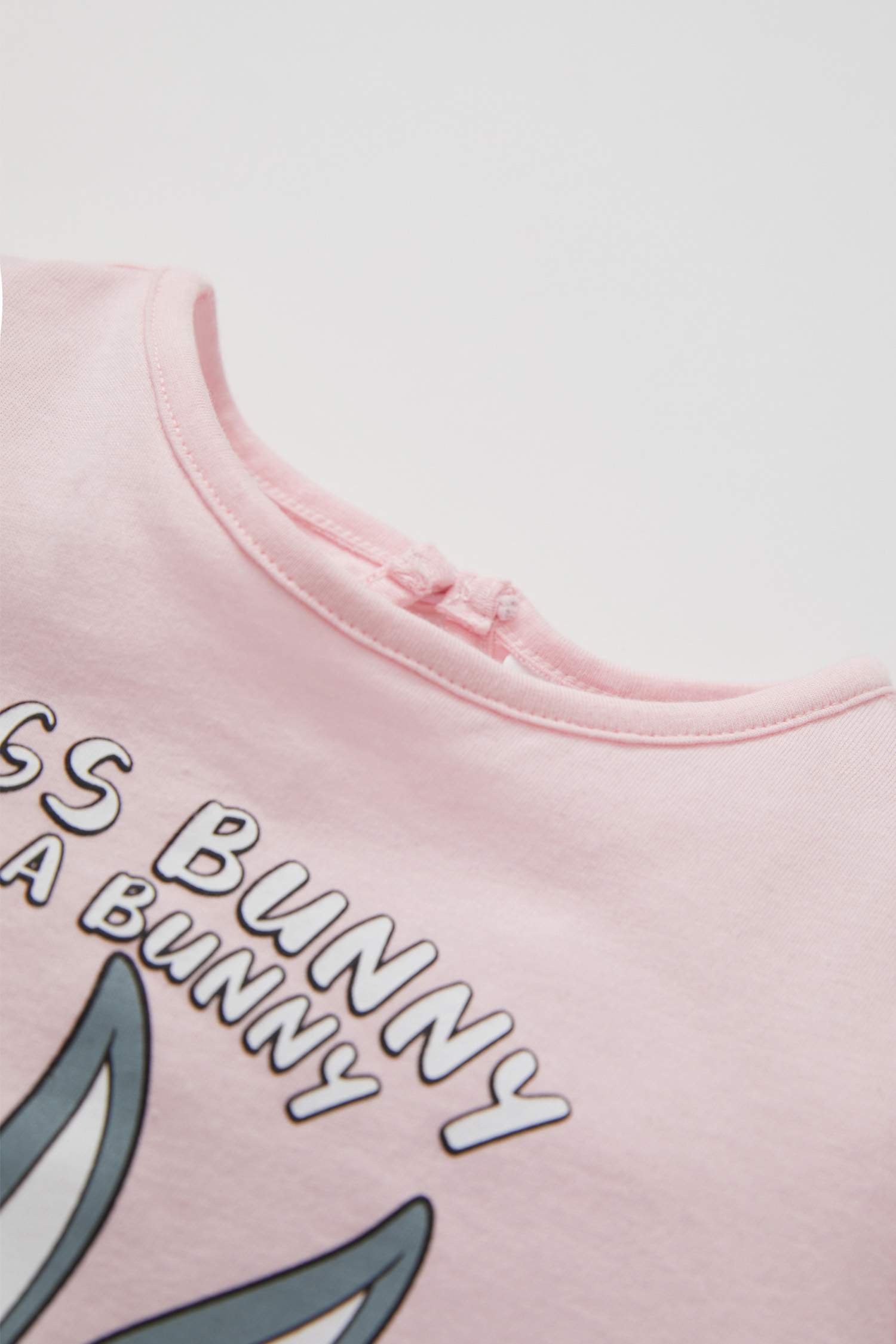 Kız Bebek Lola Bunny Lisanslı Kısa Kol Pamuklu Pijama Takımı