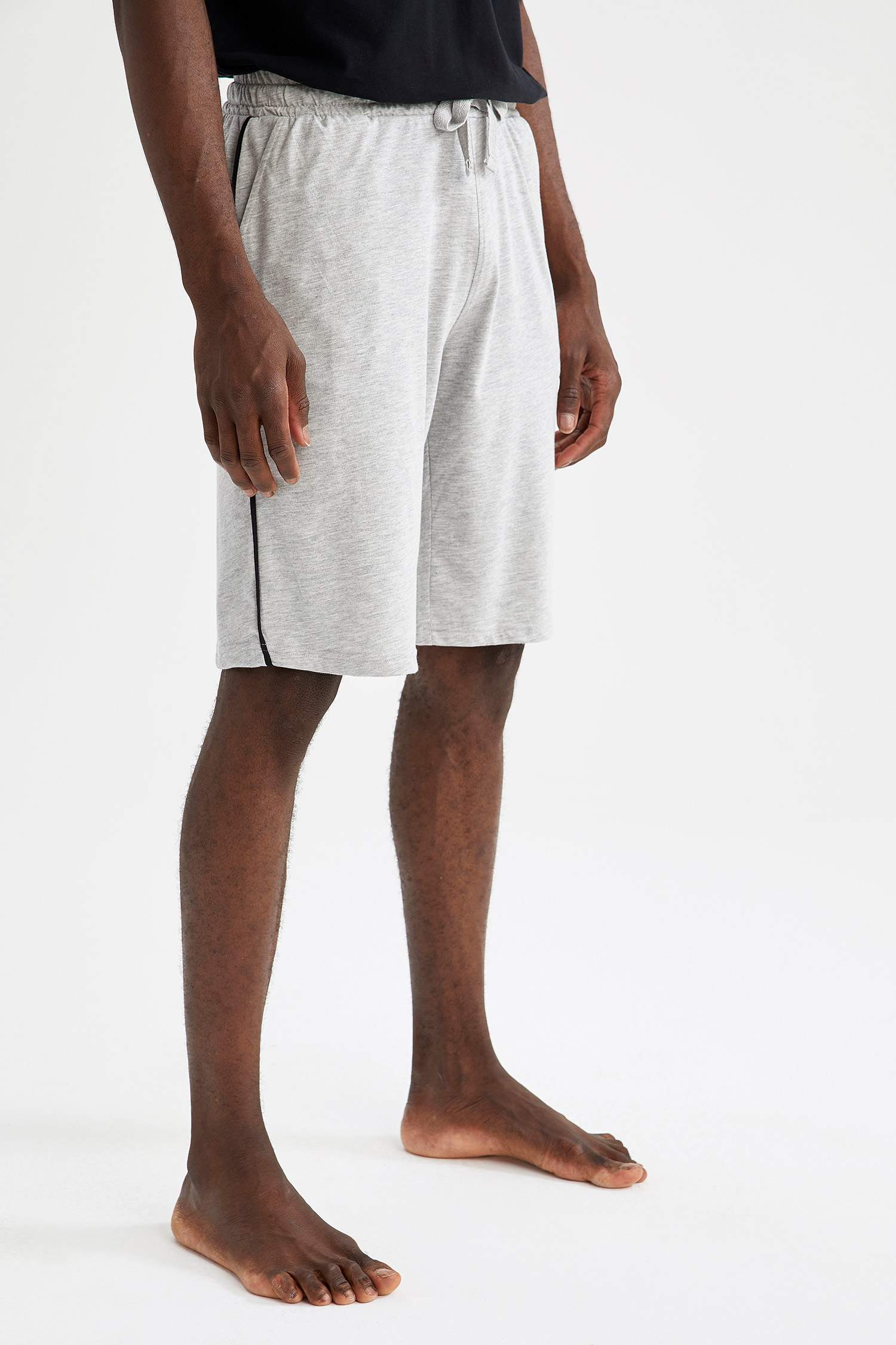 Regular Fit Basic Şort Pijama Altı