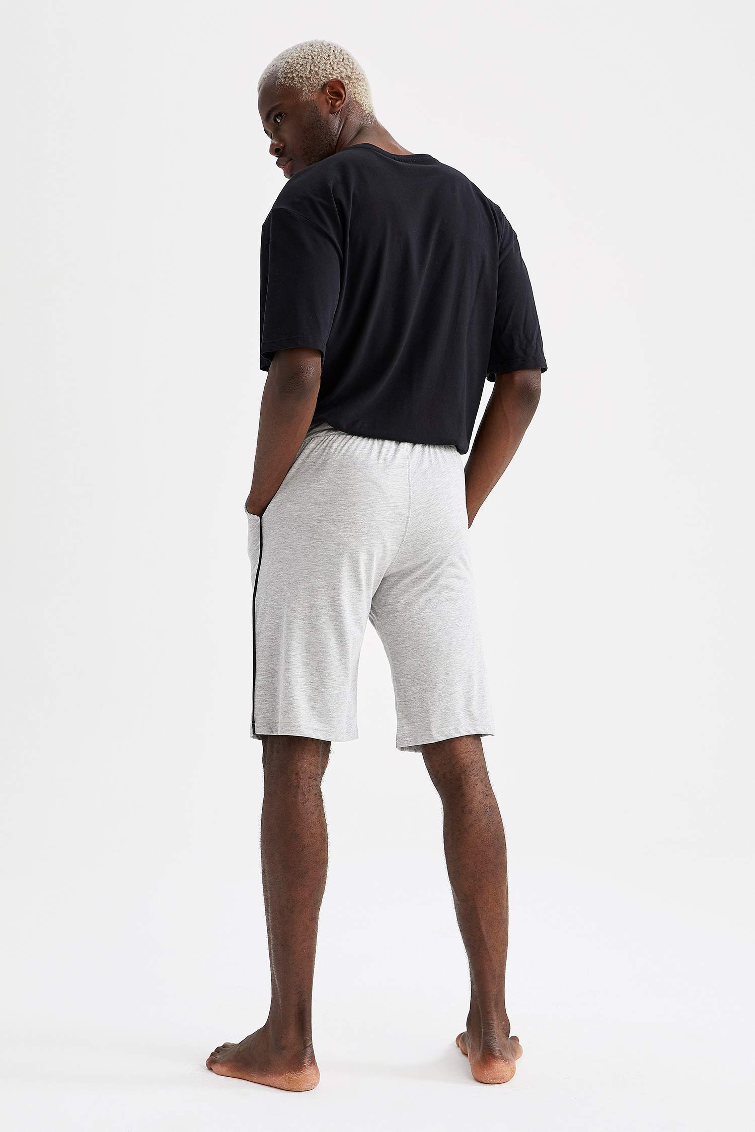 Regular Fit Basic Şort Pijama Altı