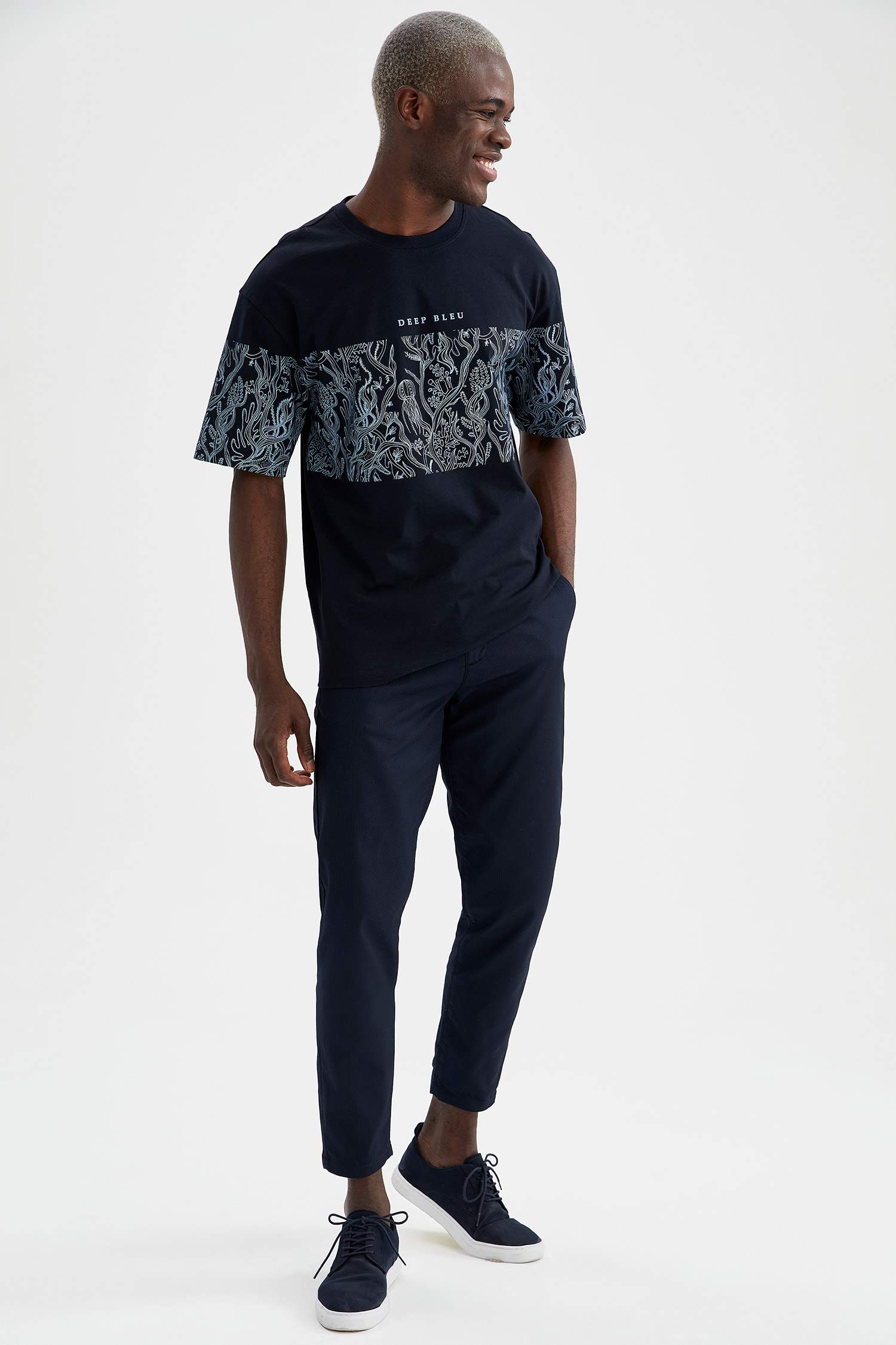 Tapered Fit Basic Kumaş Pantolon