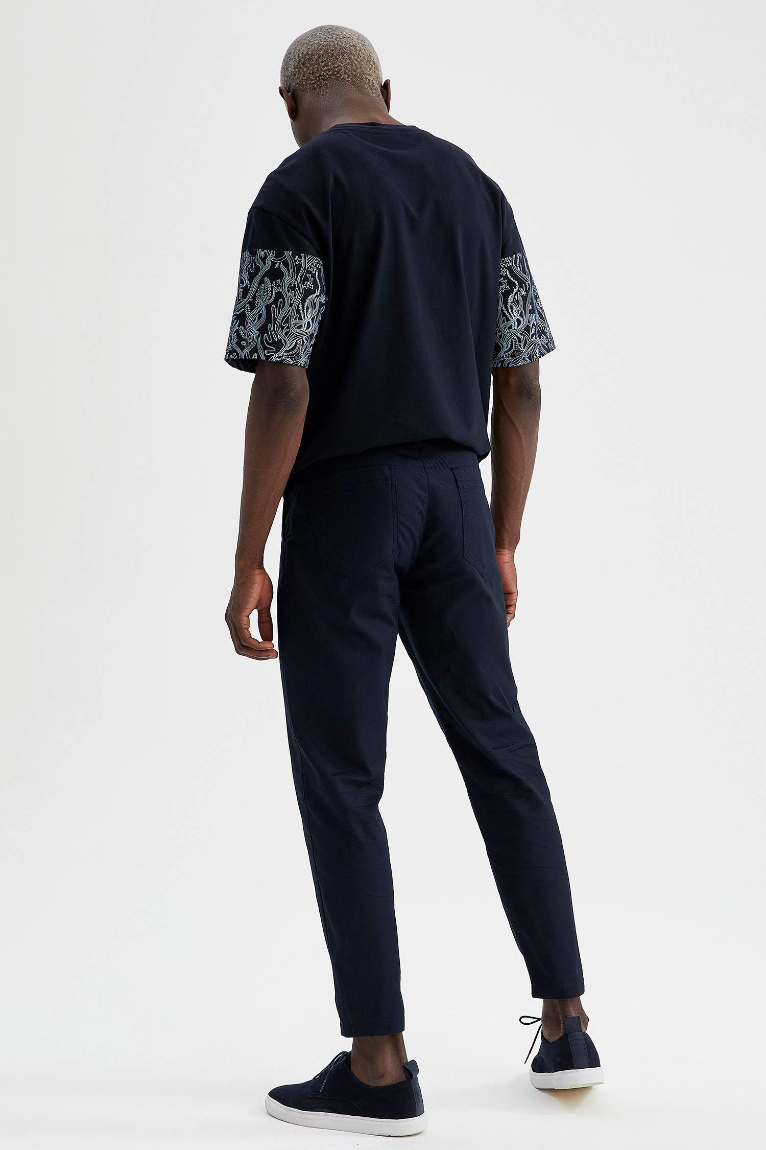 Tapered Fit Basic Kumaş Pantolon
