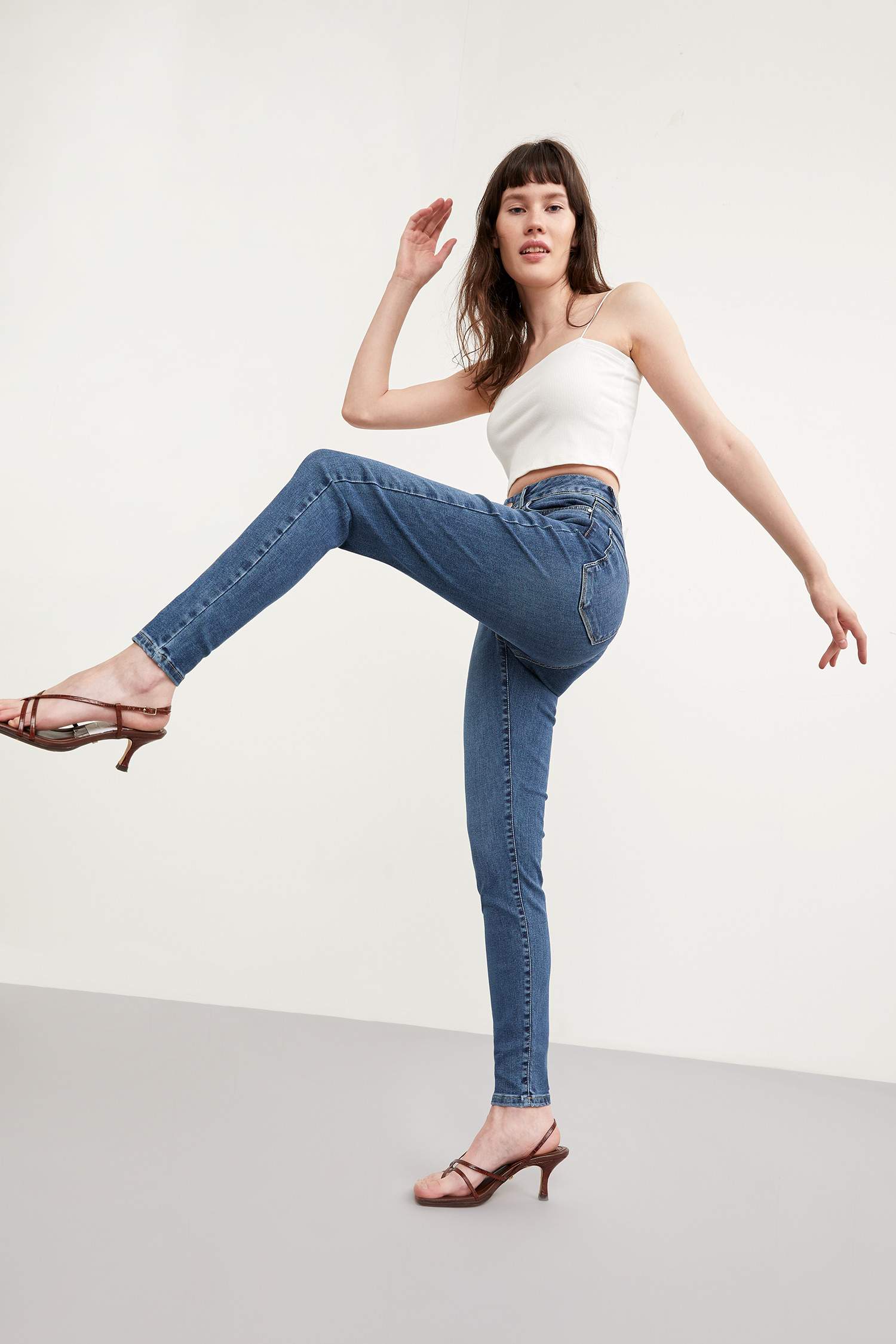 Super Skinny Flex Jean Pantolon
