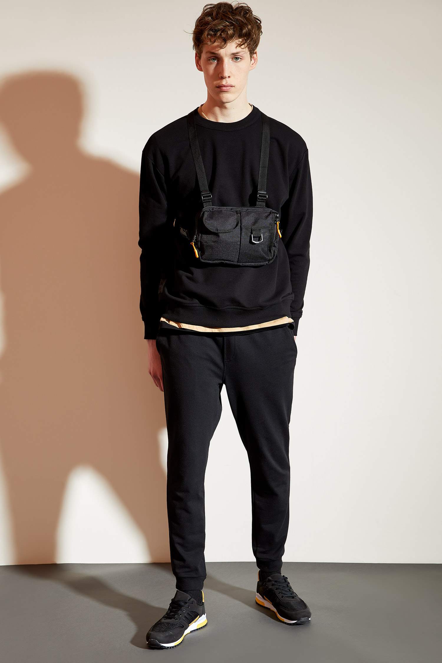 Oversize Fit Bisiklet Yaka Basic Sweatshirt