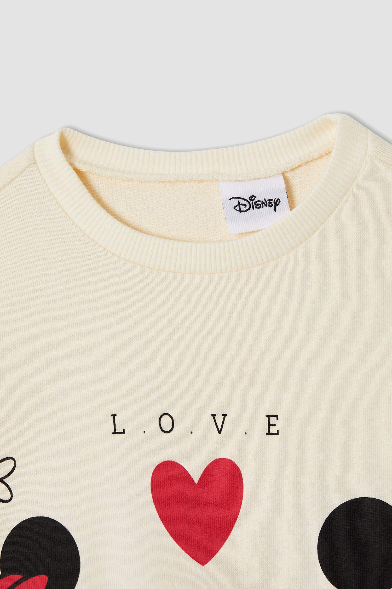 Kız Çocuk Mickey Mouse Lisanslı Elbise