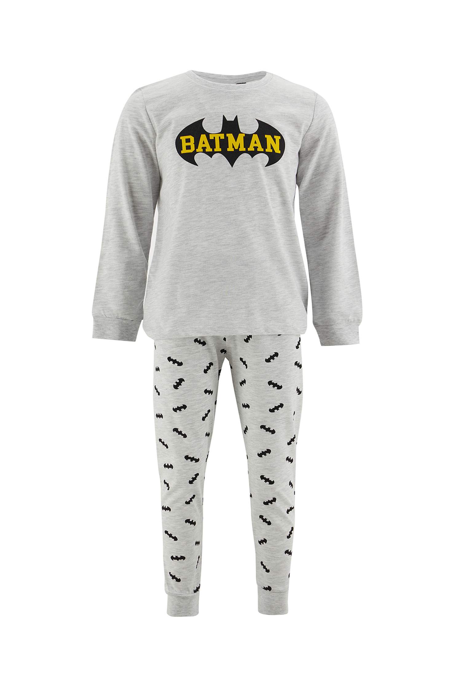 Erkek Çocuk Batman Lisanslı Pijama Takımı
