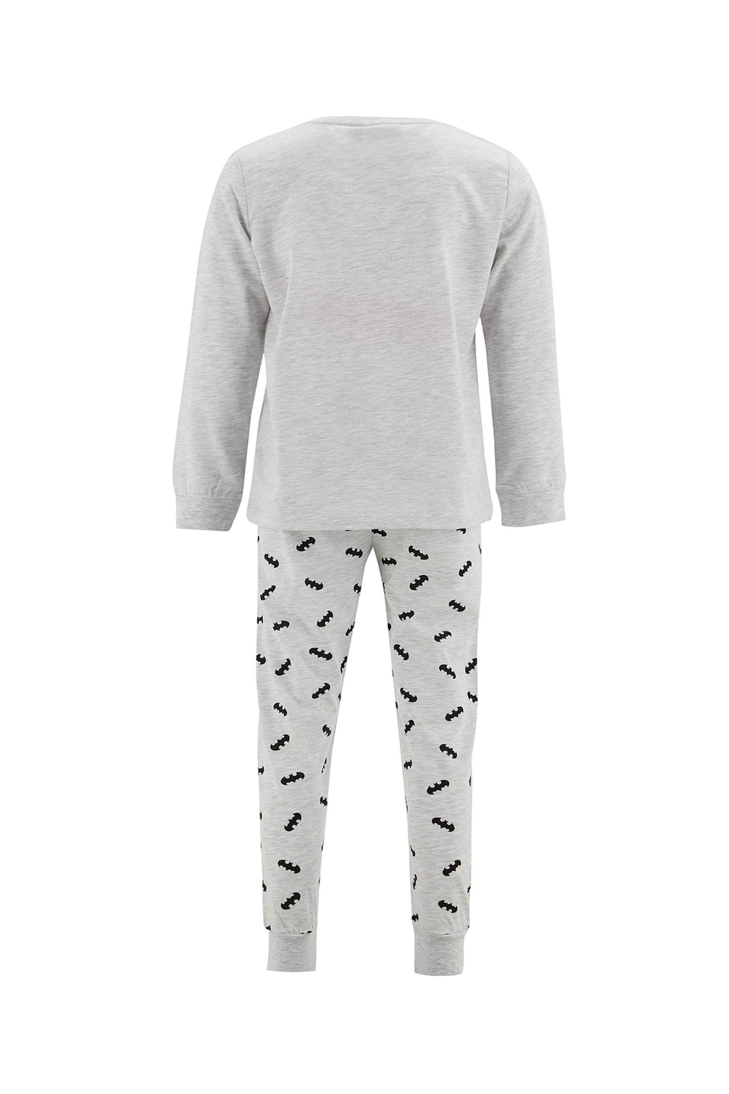 Erkek Çocuk Batman Lisanslı Pijama Takımı