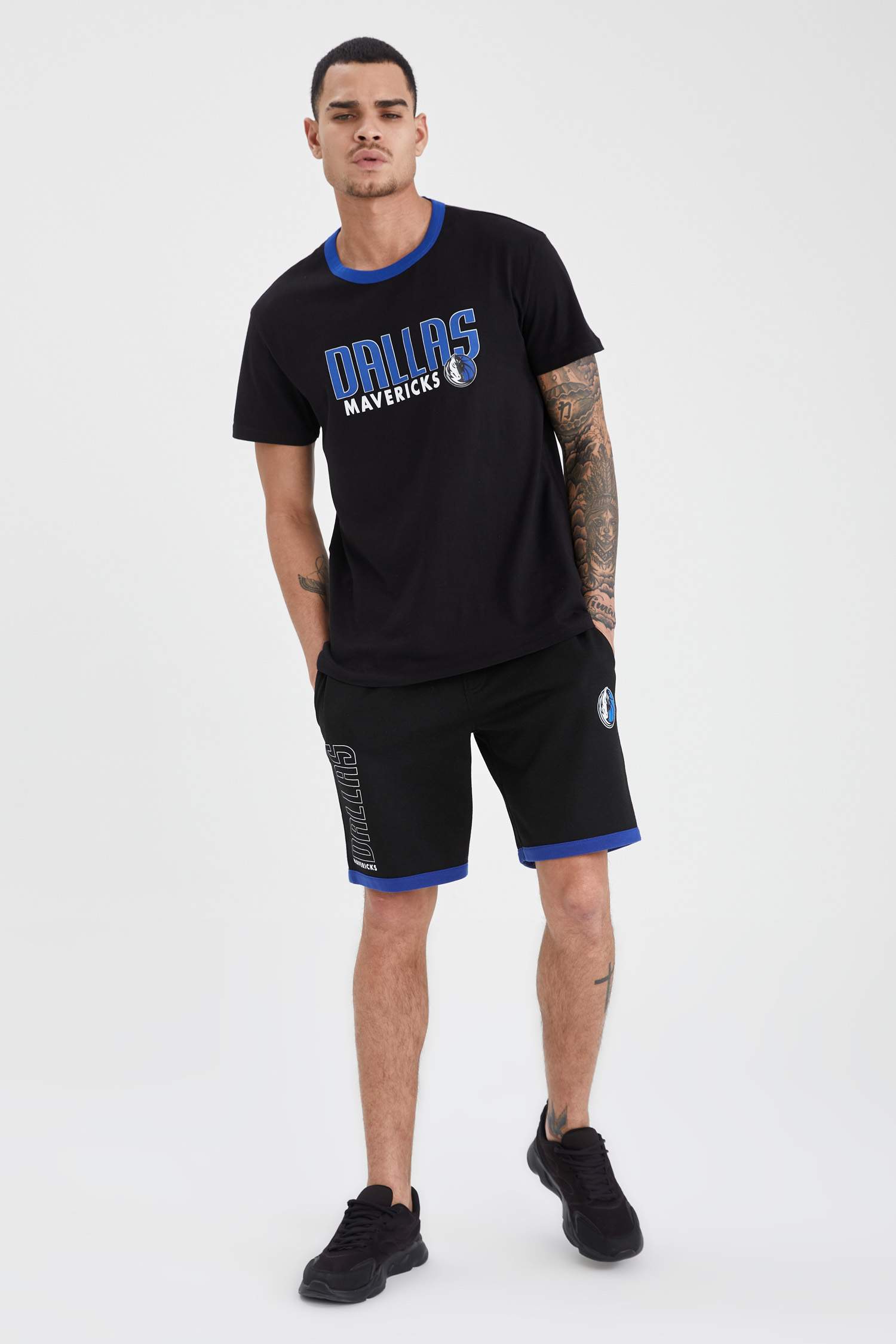 Regular Fit Baskılı Şort