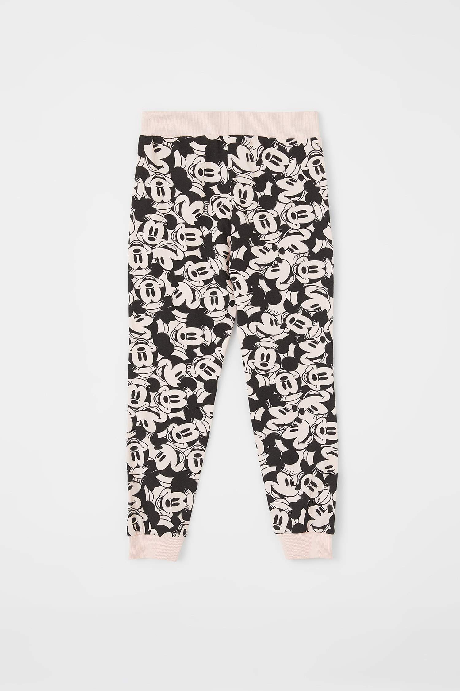 Kız Çocuk Minnie Mouse Lisanslı Pamuklu Pijama Takımı