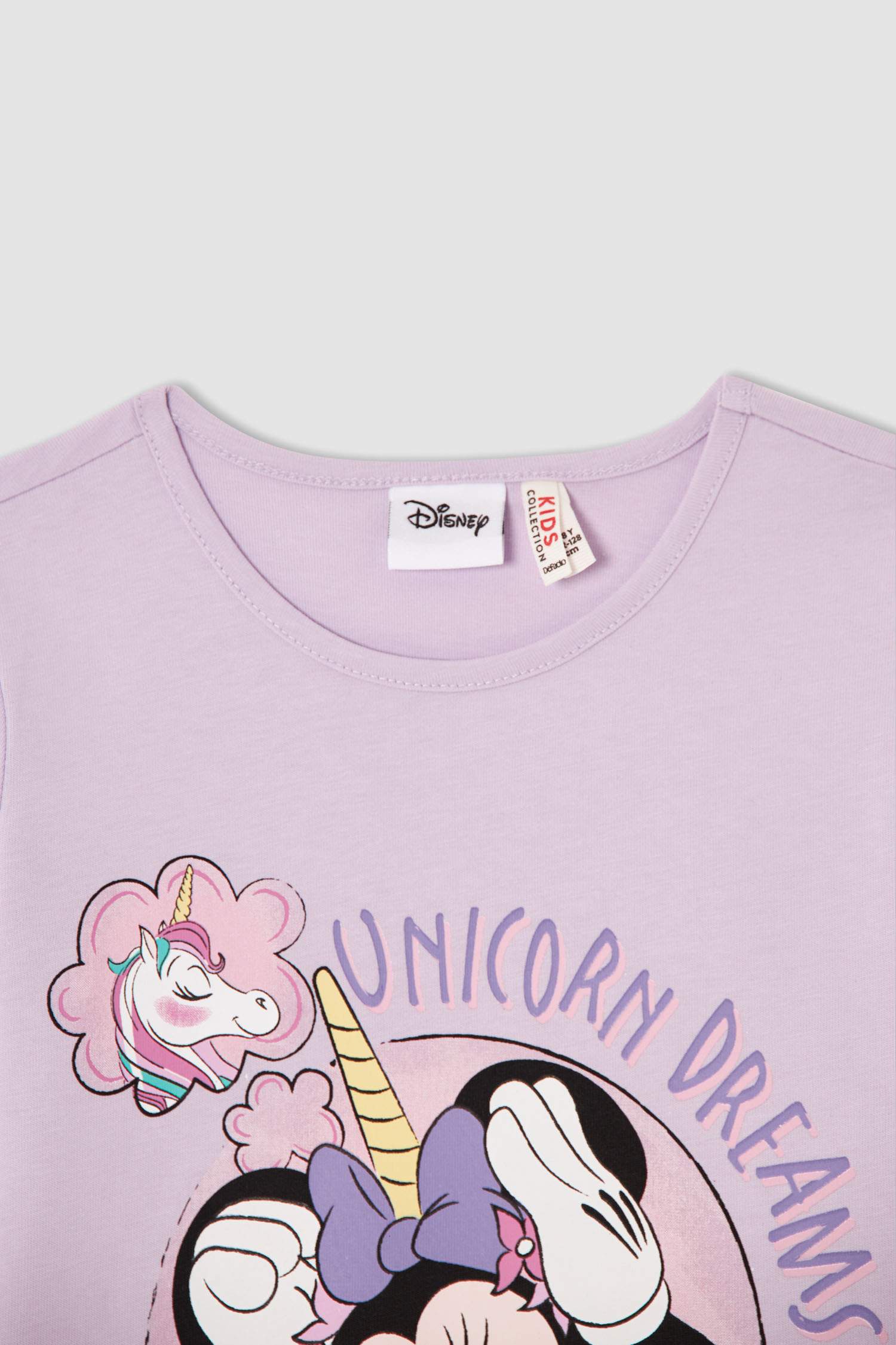 Kız Çocuk Minnie Mouse Lisanslı Uzun Kollu Tişört