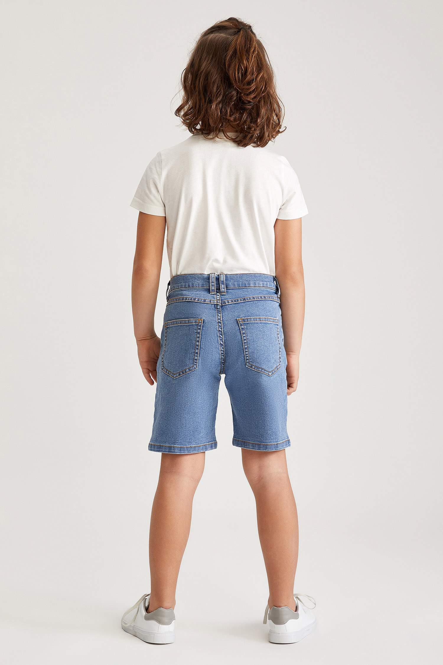 Erkek Çocuk Regular Fit Bermuda Jean Şort