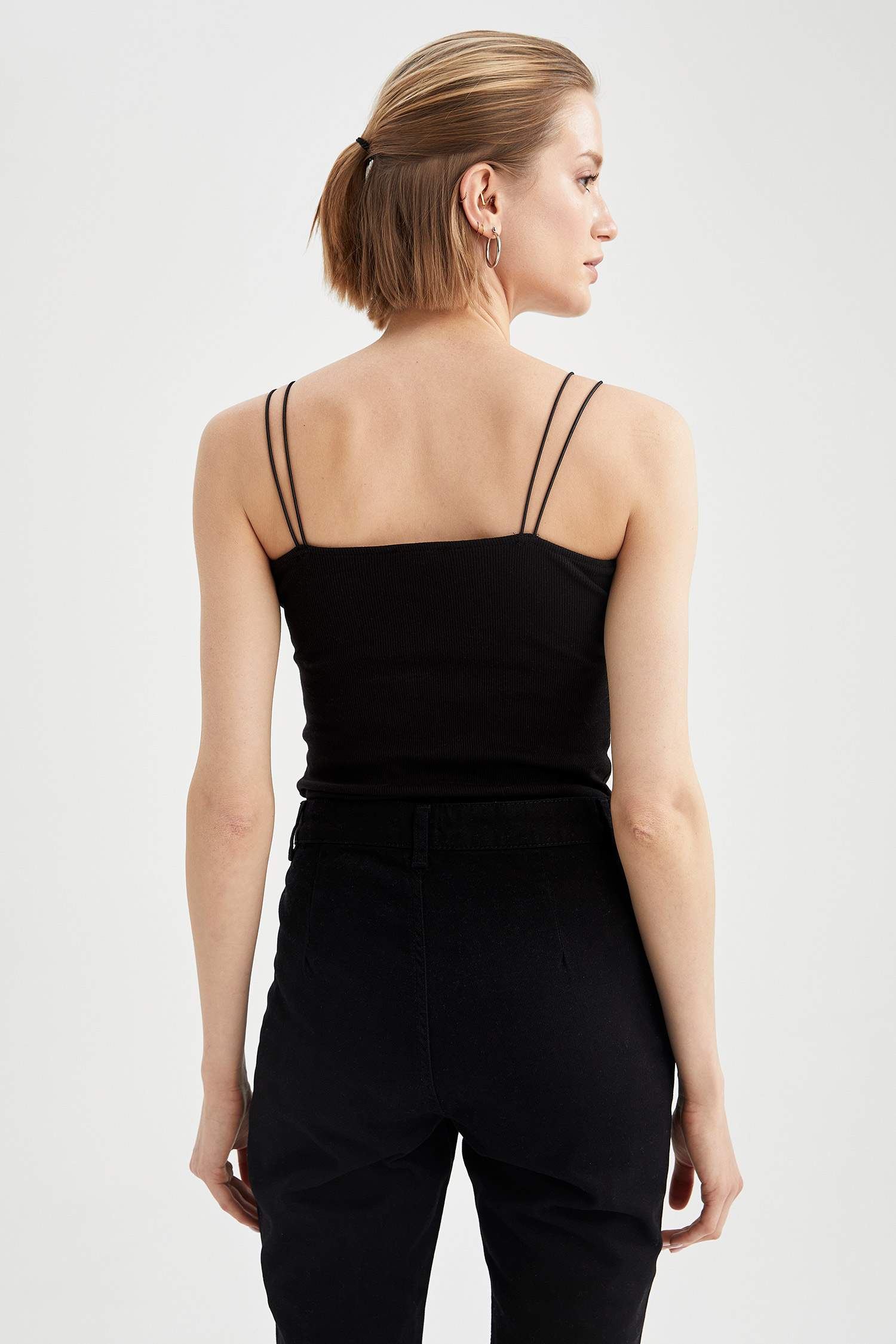 Coool Çift Askı Detaylı Çıtçıtlı Body