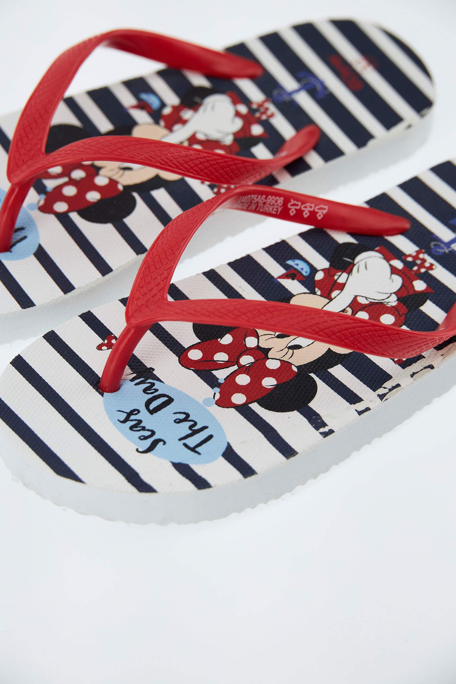 Kız Çocuk Minnie Mose Lisanslı Parmak Arası Terlik