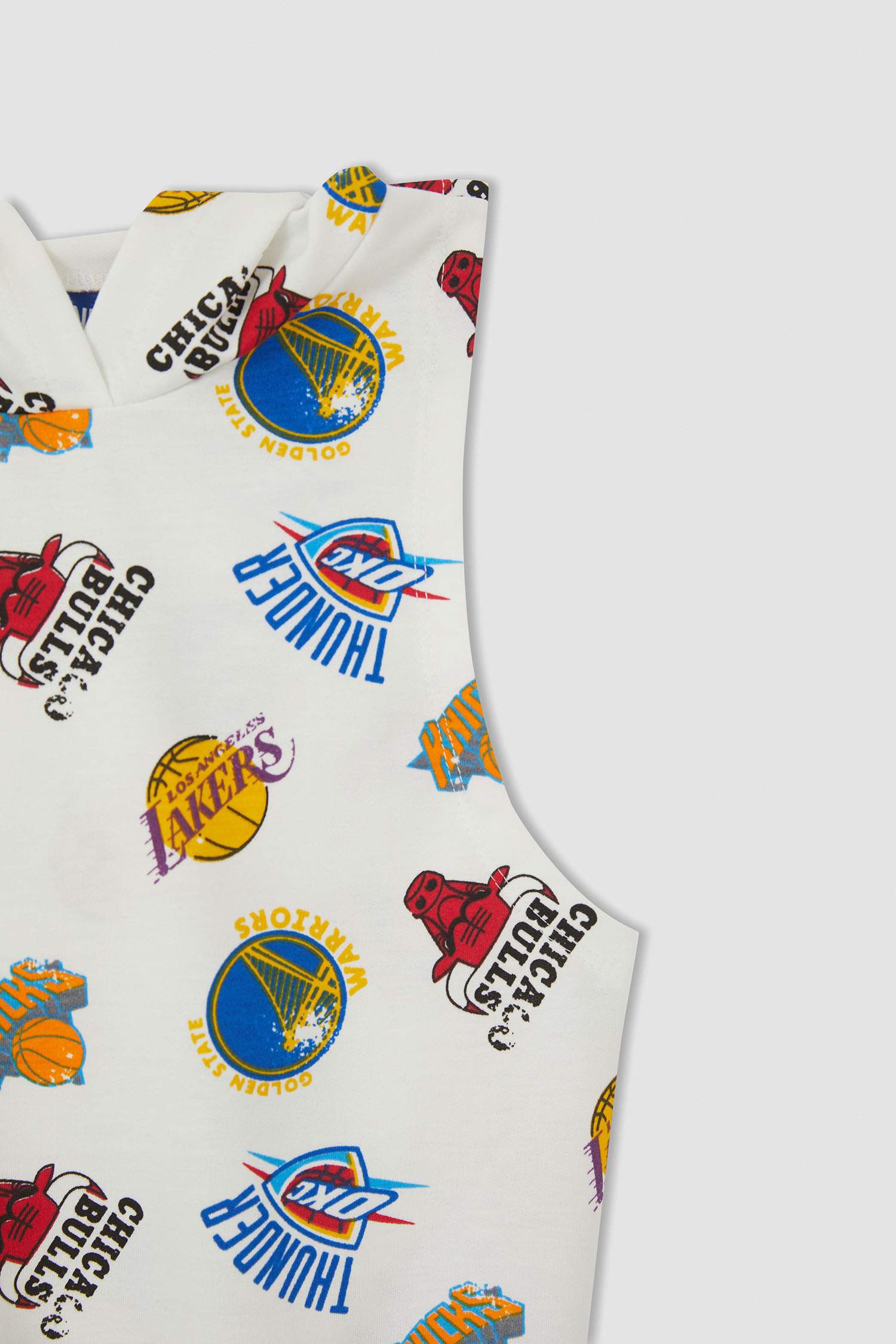 Kız Çocuk NBA Lisanslı Kapüşonlu Atlet