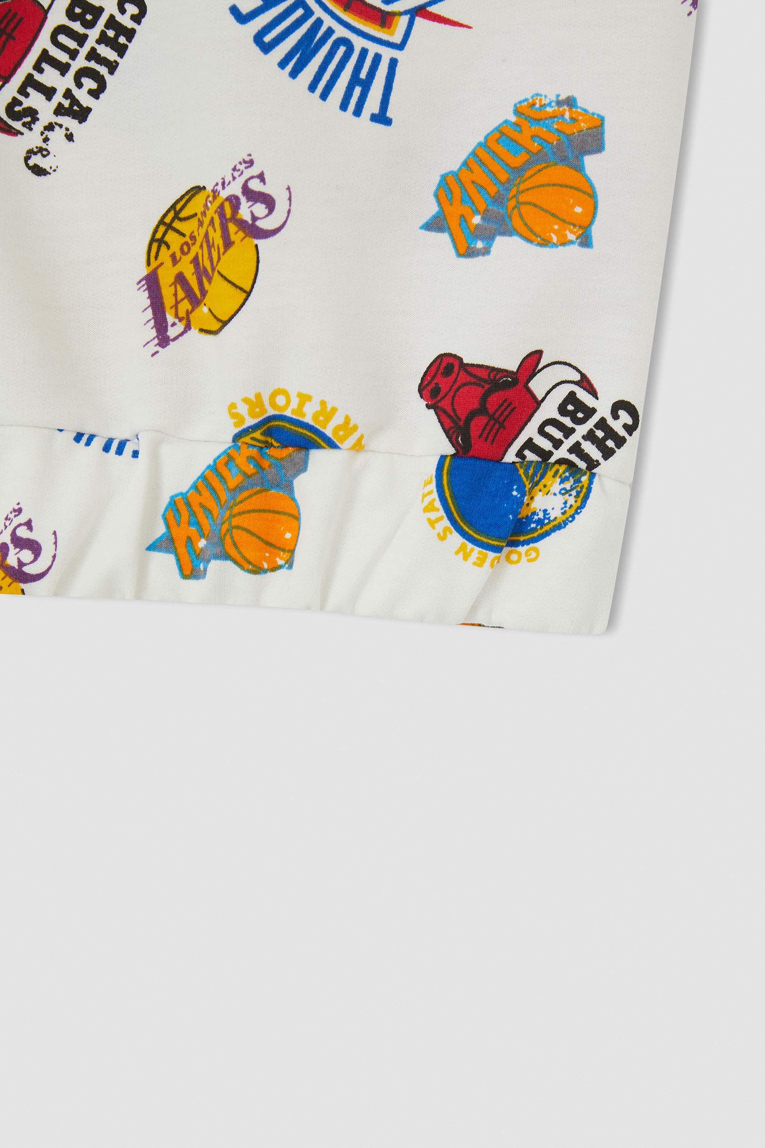 Kız Çocuk NBA Lisanslı Kapüşonlu Atlet