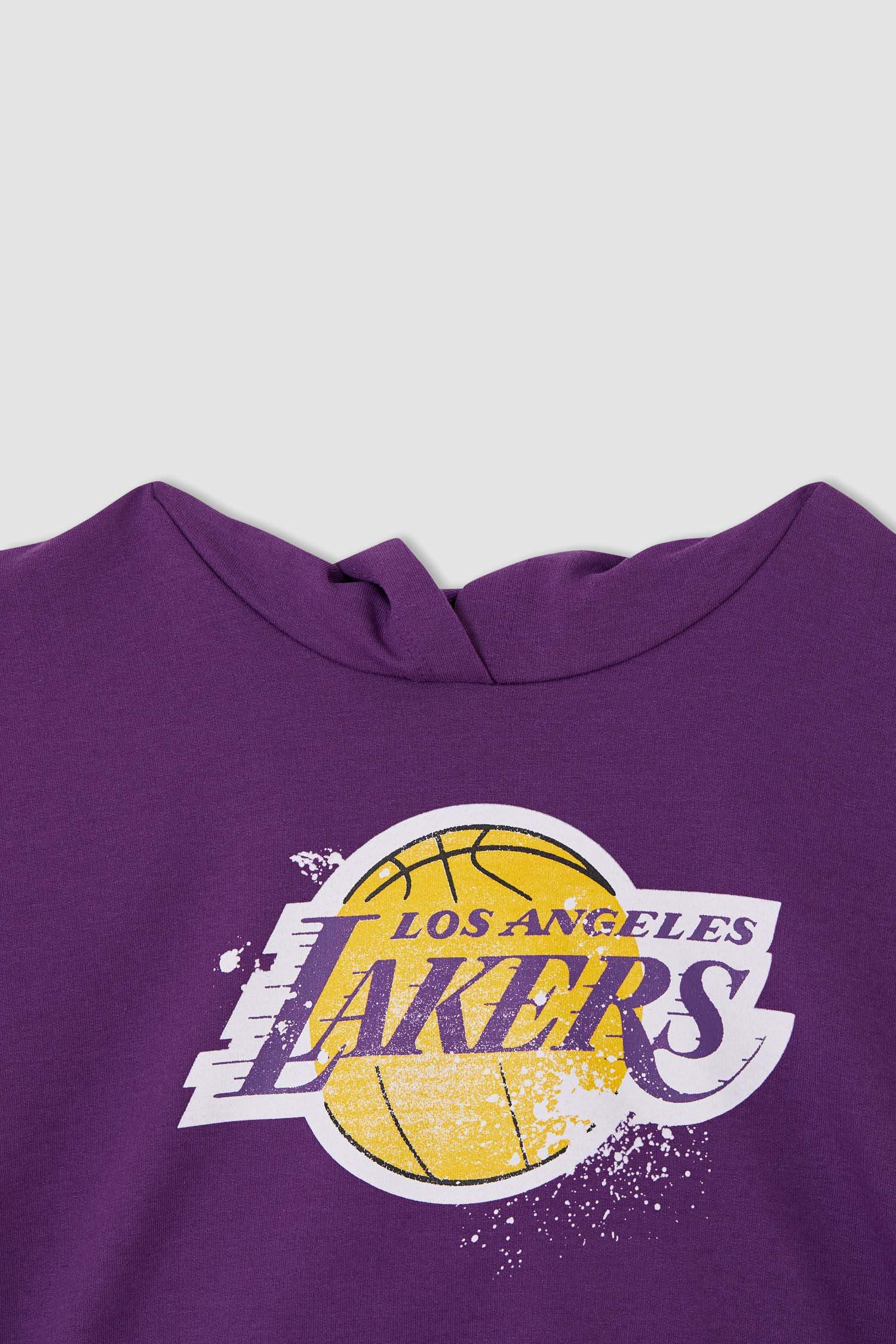 Kız Çocuk NBA Los Angeles Lakers Lisanslı Kapüşonlu Atlet