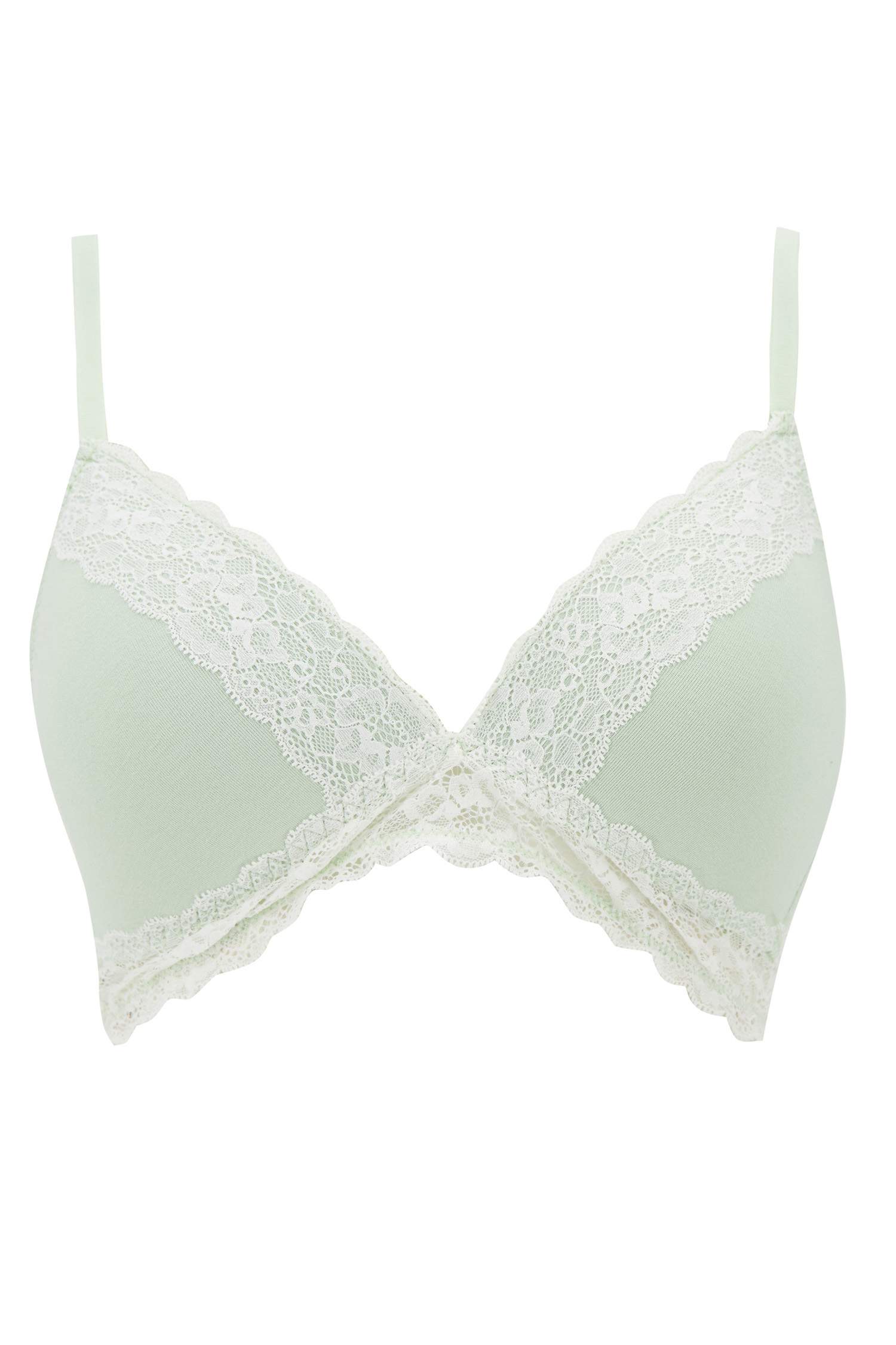 Dantel Detaylı Triangle Bralet