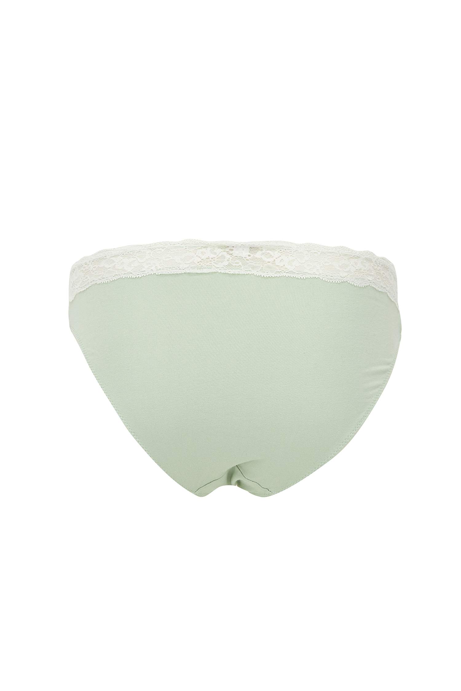 Dantel Detaylı Basic Bikini Külot