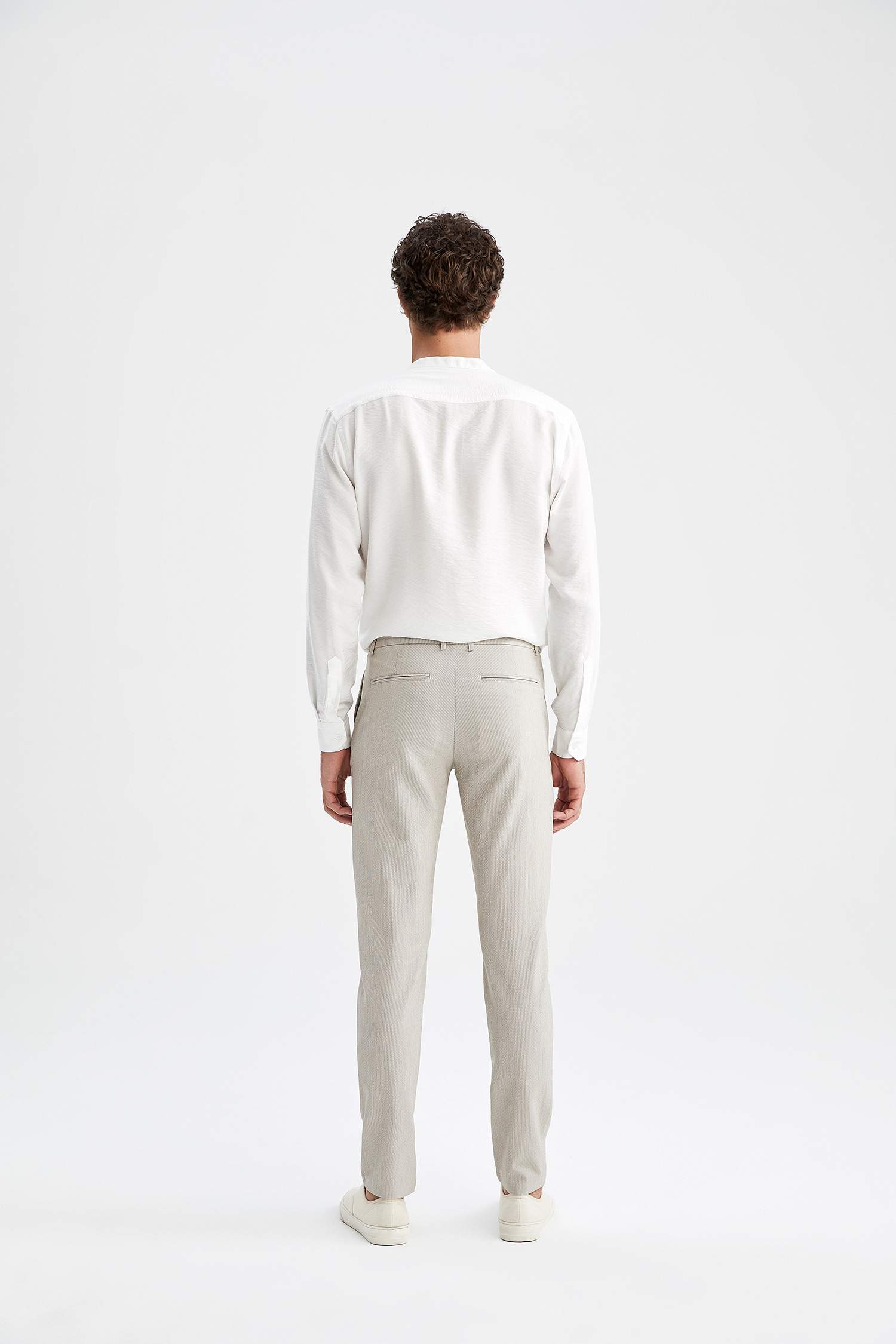 Tailored Fit Basic Chino Pantolon