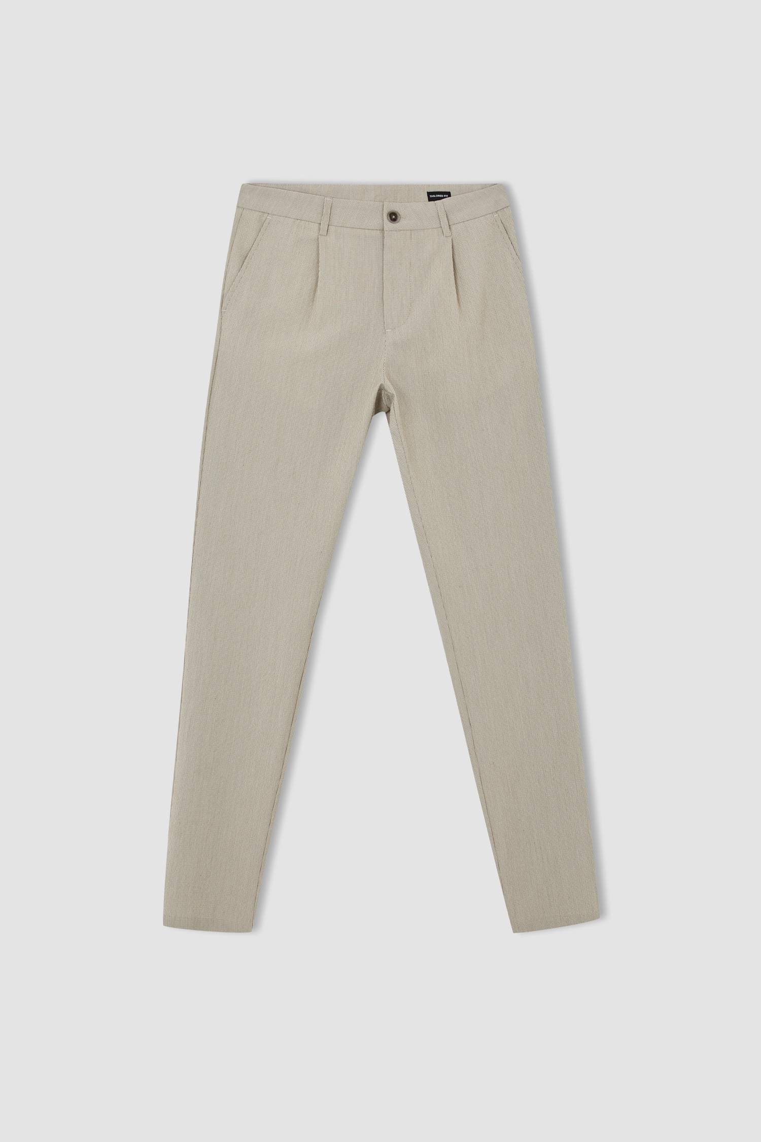 Tailored Fit Basic Chino Pantolon