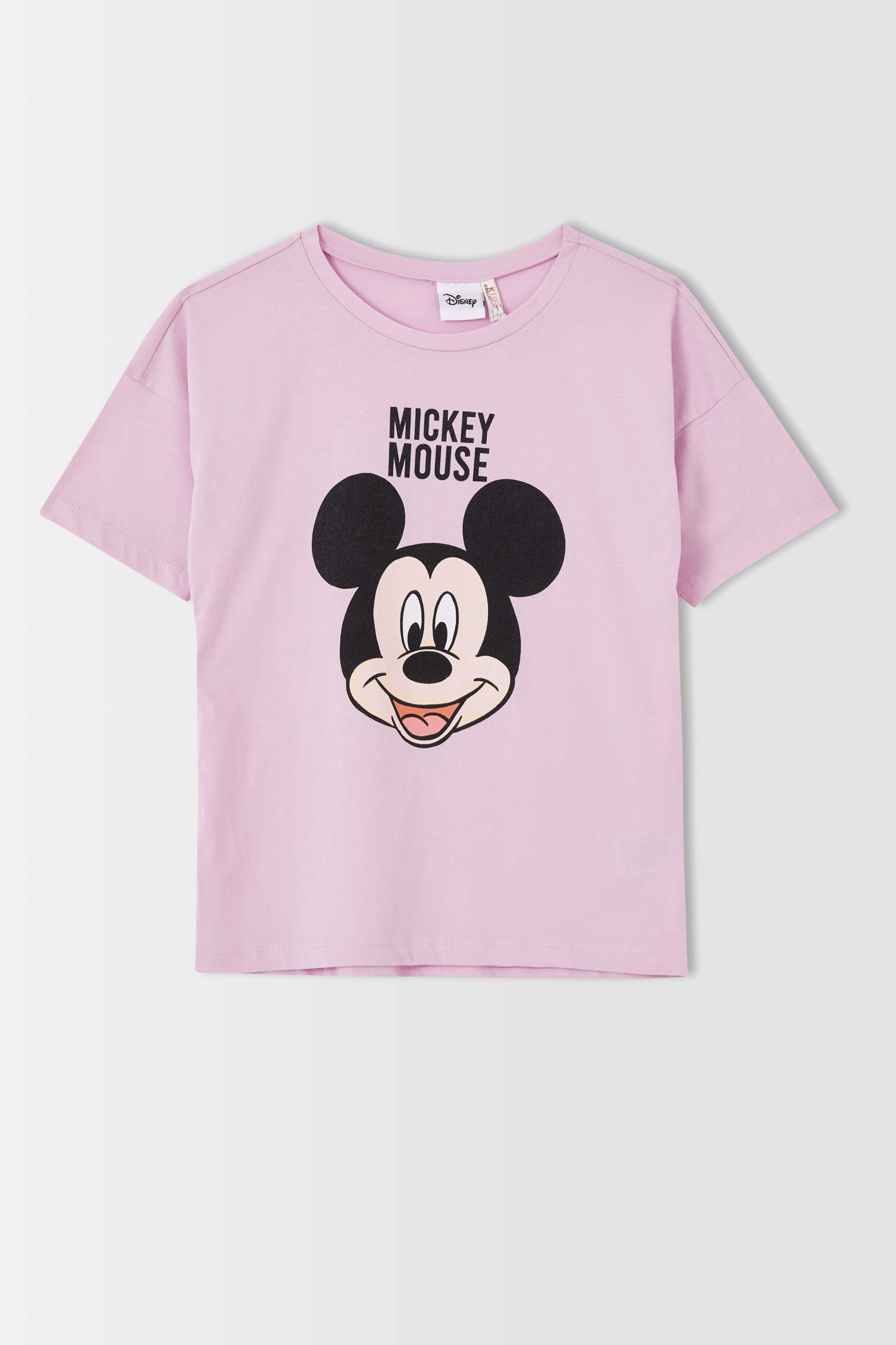 Kız Çocuk Minnie Mouse Lisanslı Kısa Kol Tişört Ve Tayt Takımı
