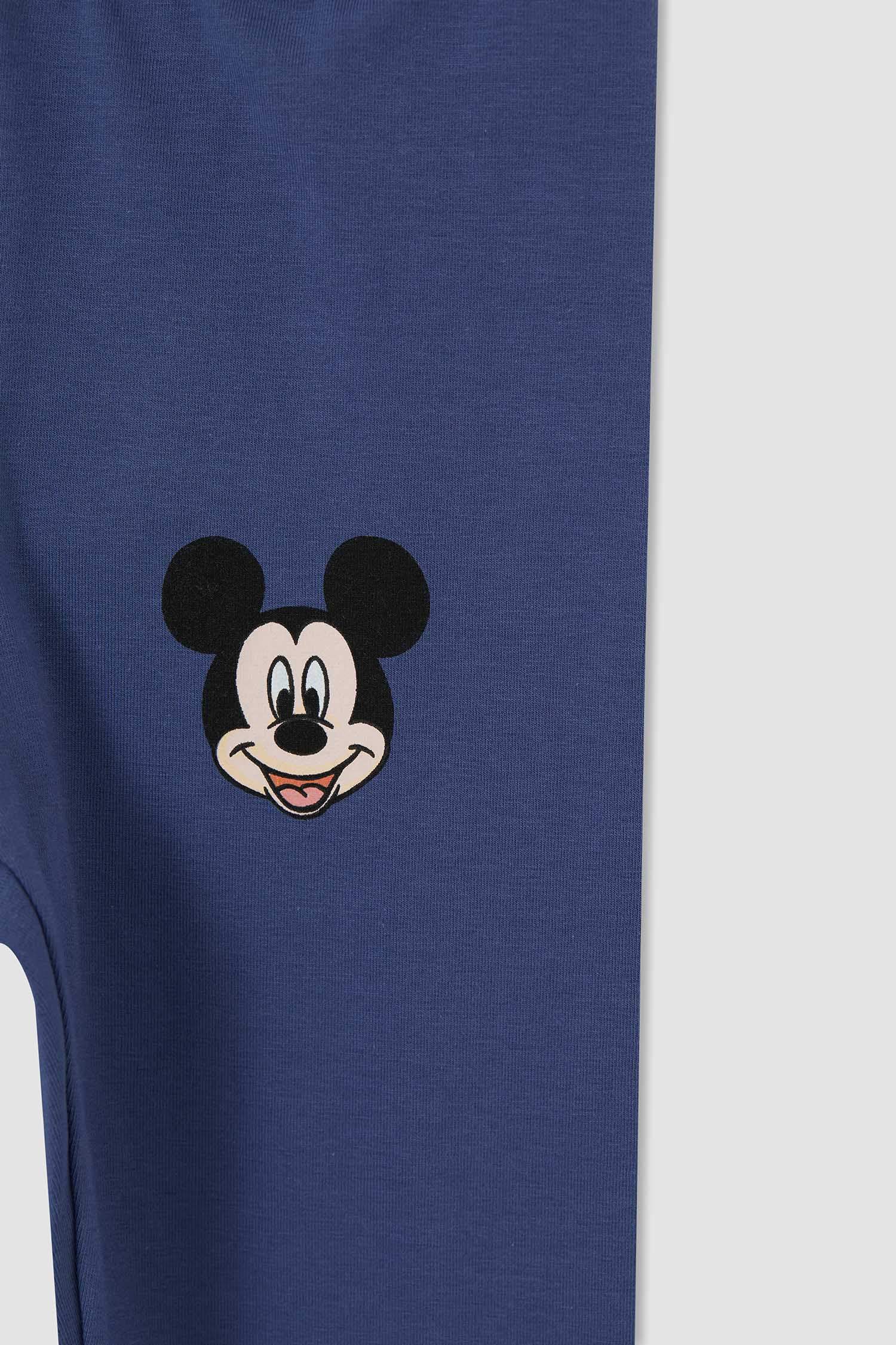 Kız Çocuk Minnie Mouse Lisanslı Kısa Kol Tişört Ve Tayt Takımı