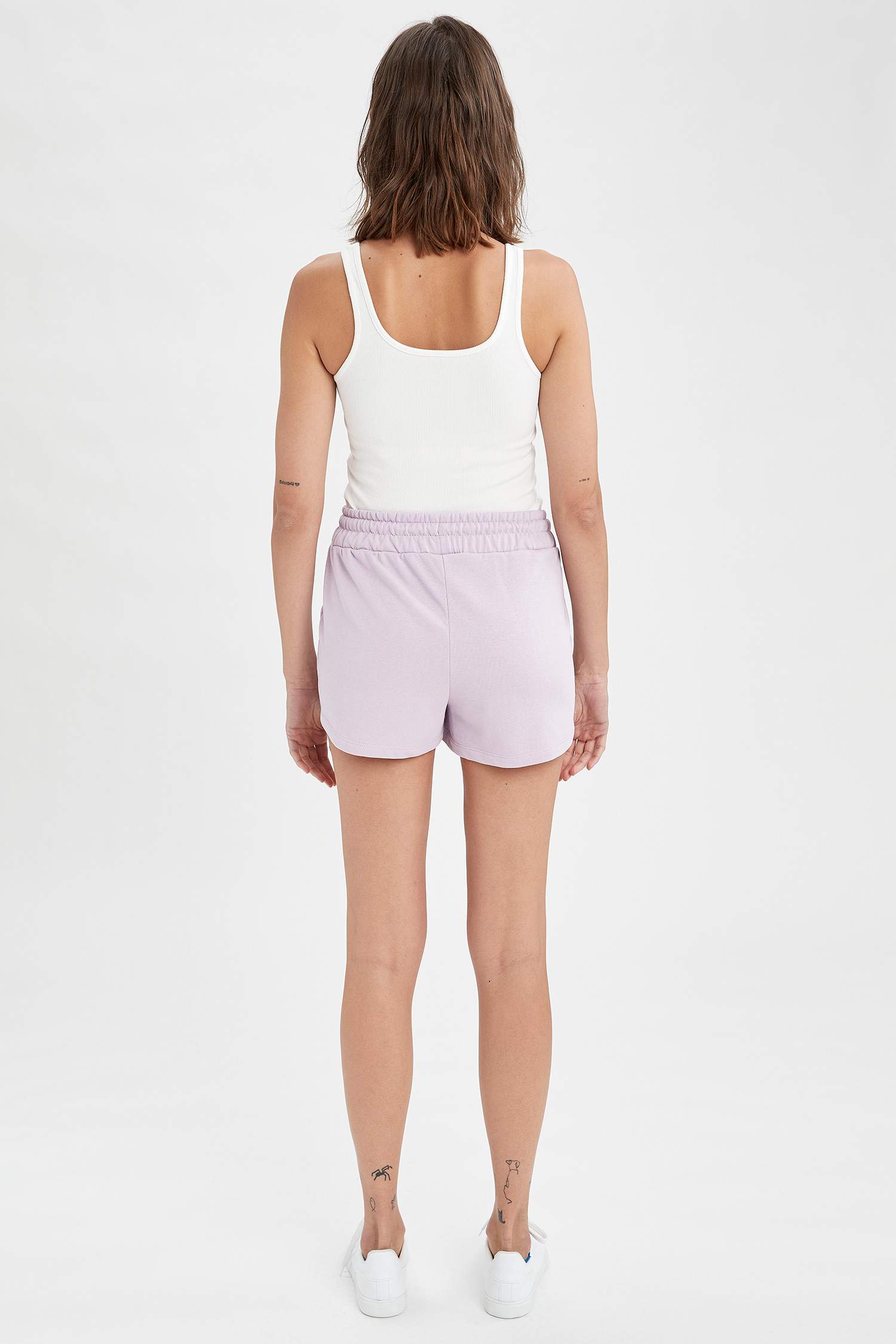 Regular Fit Kalın Kumaş Bermuda