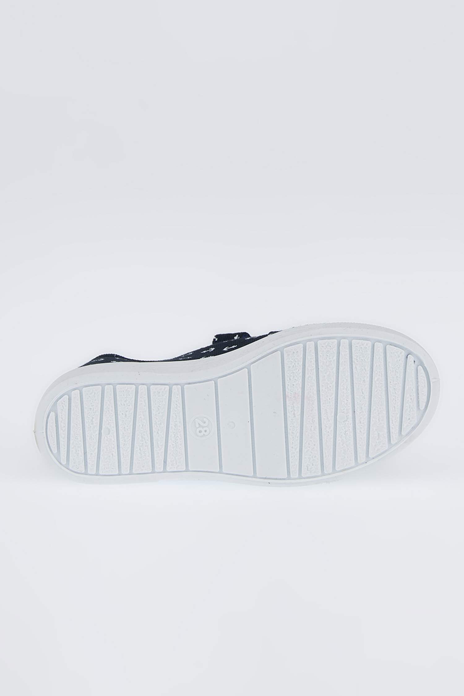 Erkek Çocuk Çapa Desenli Cırt Cırtlı Sneakers Ayakkabı