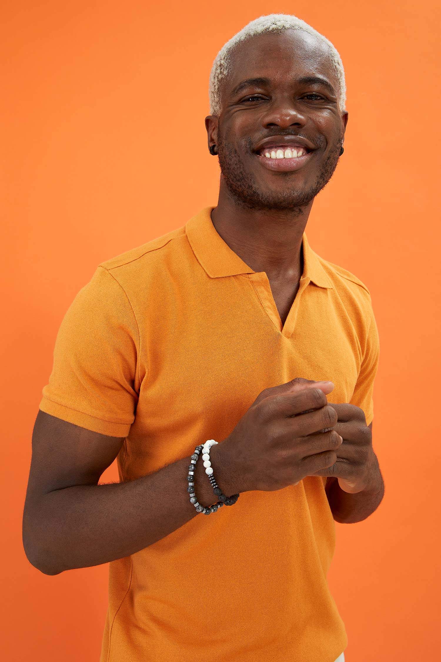 Slim Fit Polo Yaka Basic Triko Kısa Kollu Tişört