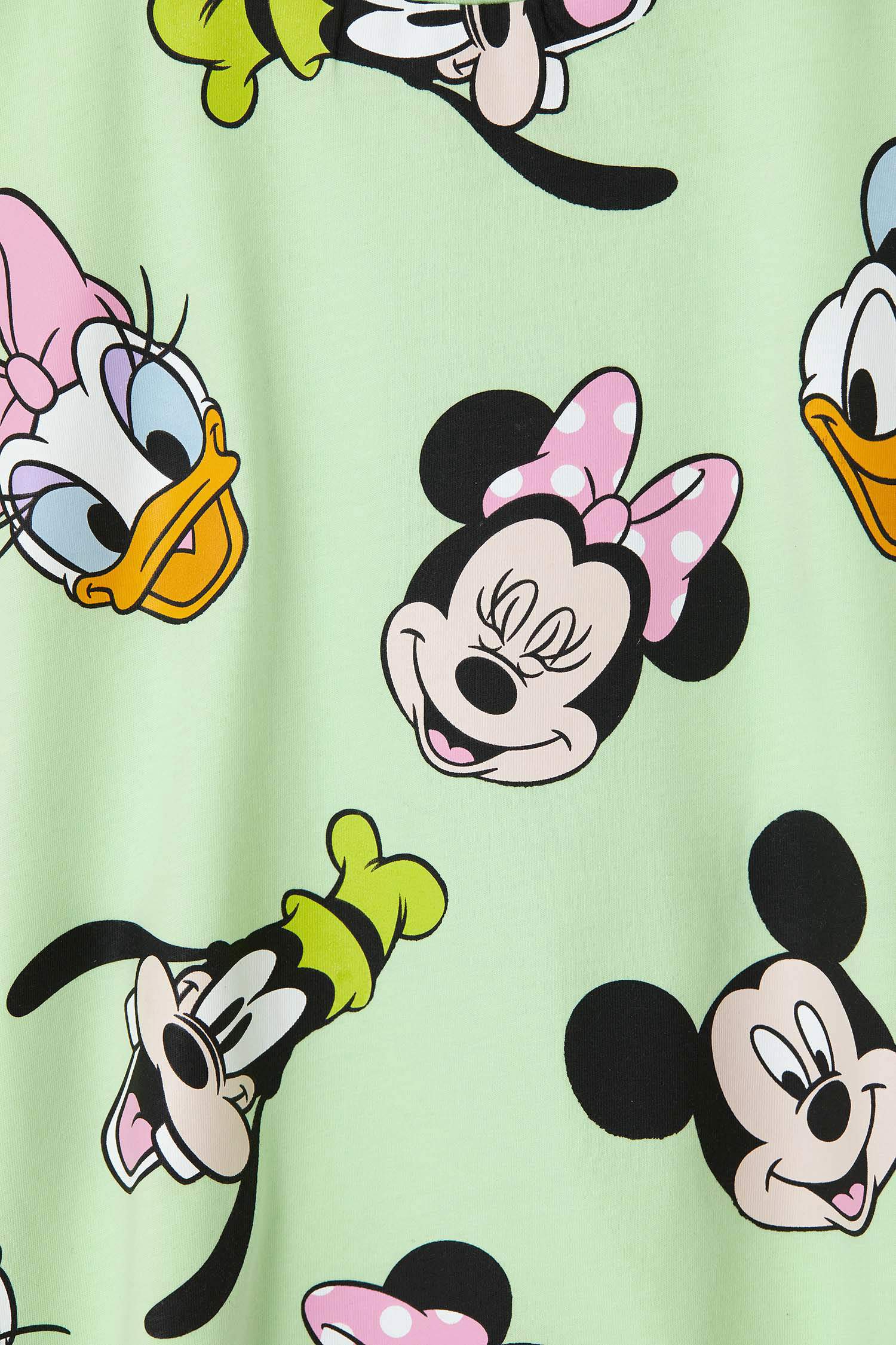 Kız Çocuk Walt Disney Lisanslı Dokunmatik Işıklı Kısa Kollu Tişört