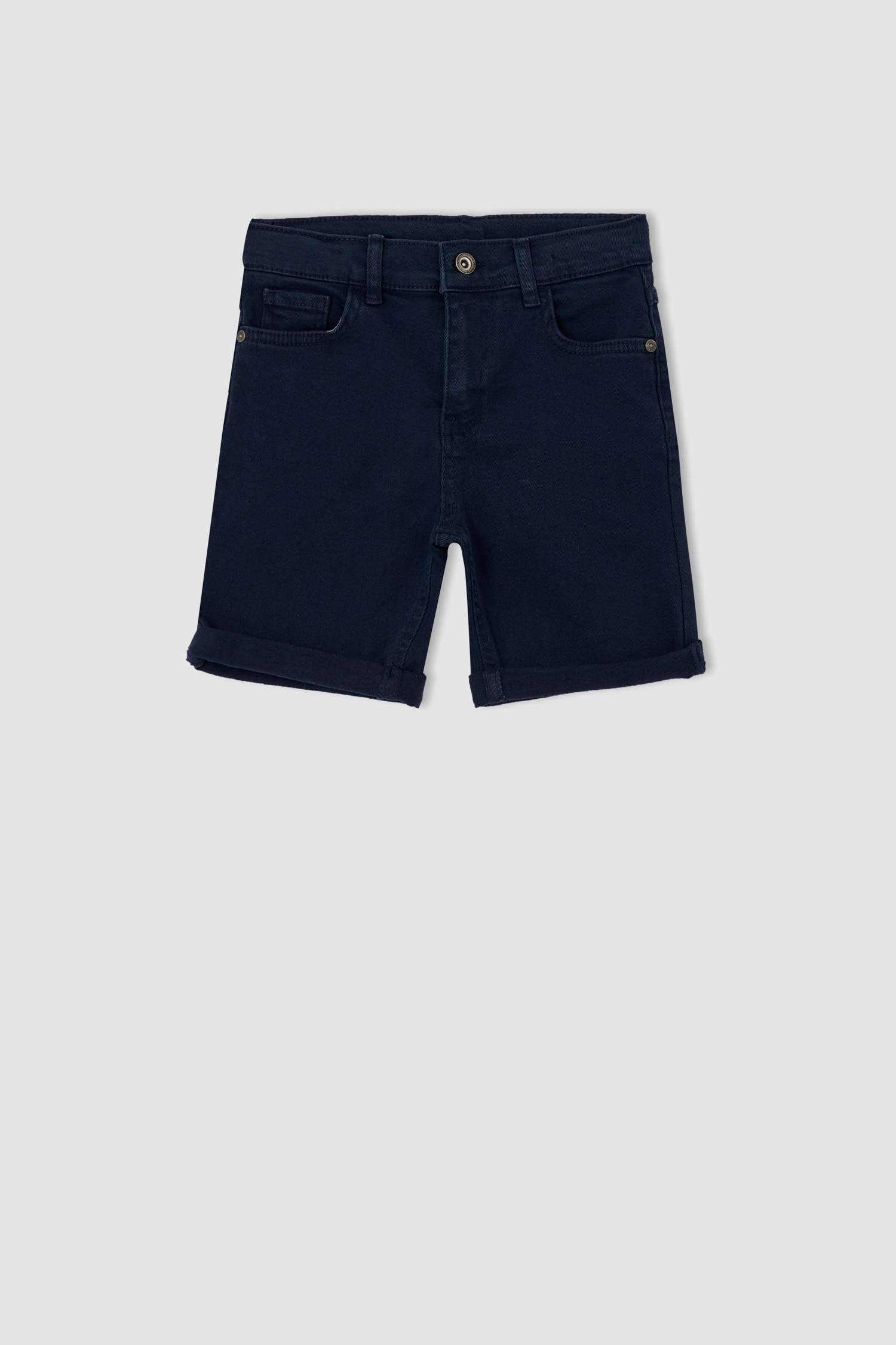Erkek Çocuk Relax Fit Jean Bermuda Şort