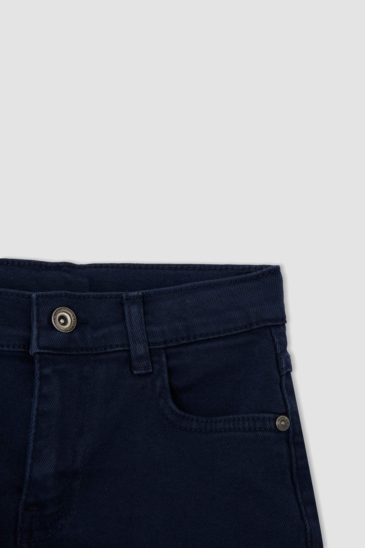 Erkek Çocuk Relax Fit Jean Bermuda Şort