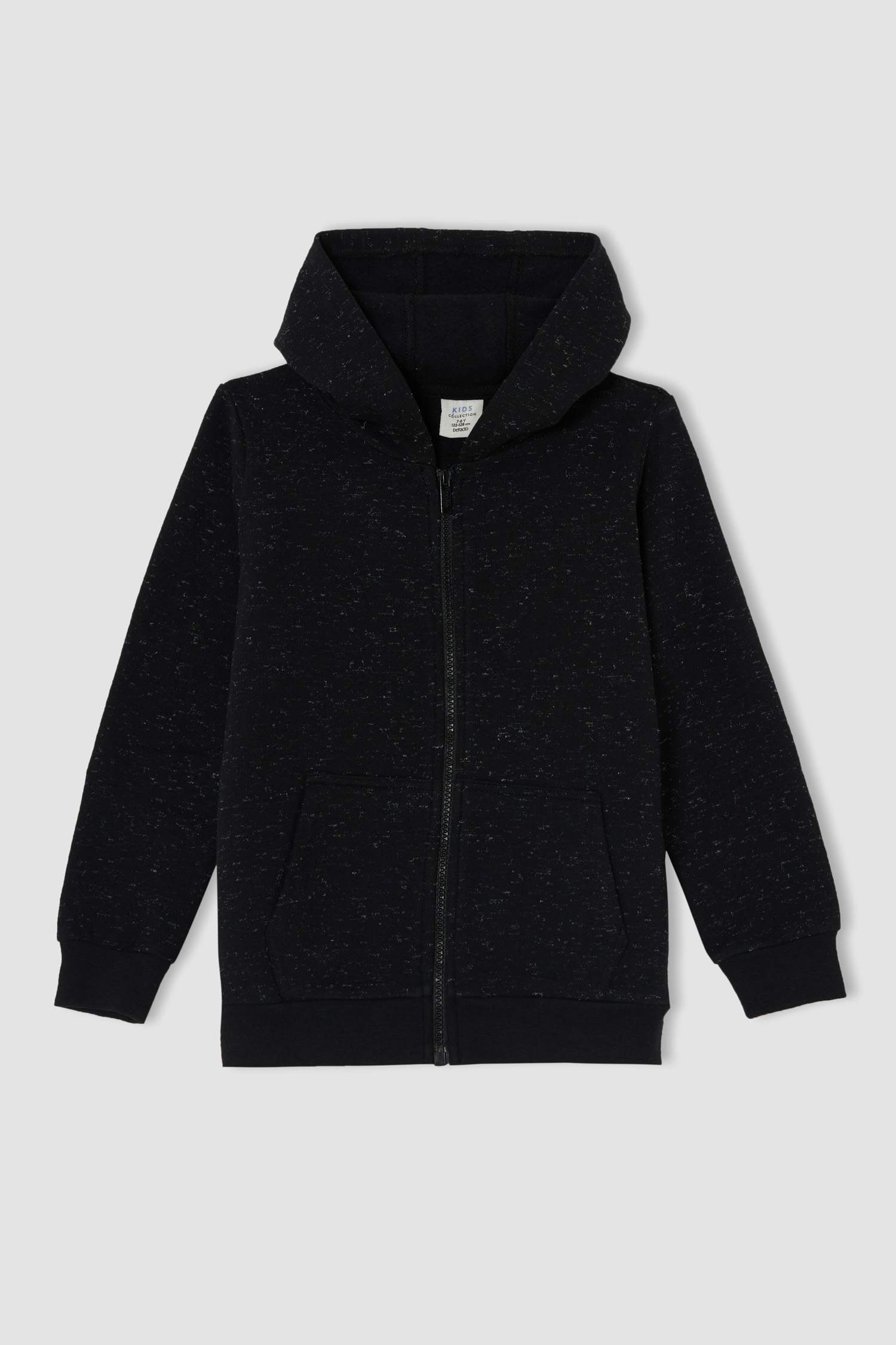 Erkek Çocuk Kapüşonlu İçi Yumuşak Tüylü Sweat Hırka