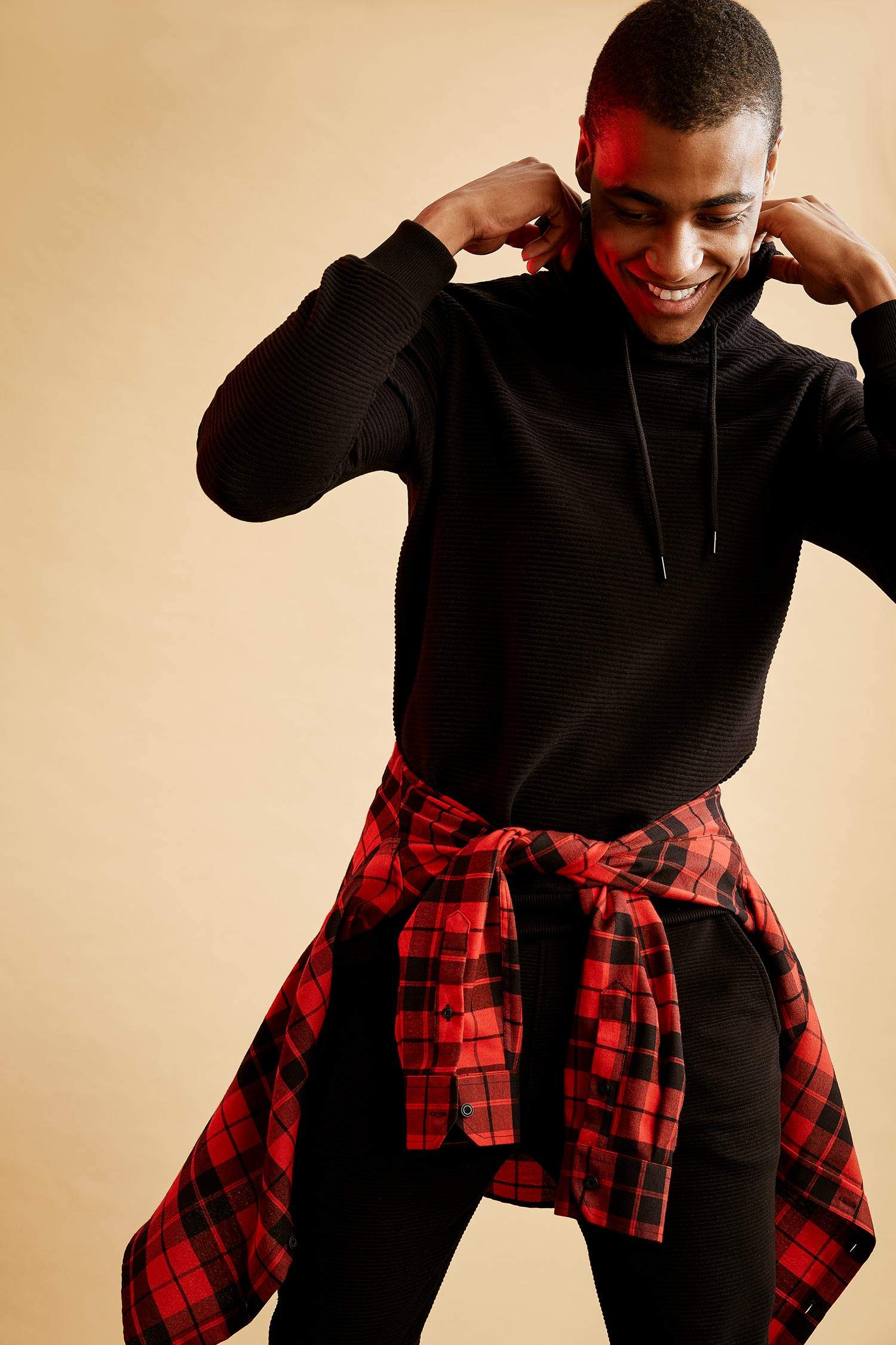 Regular Fit Kapüşonlu Basic Sweatshirt