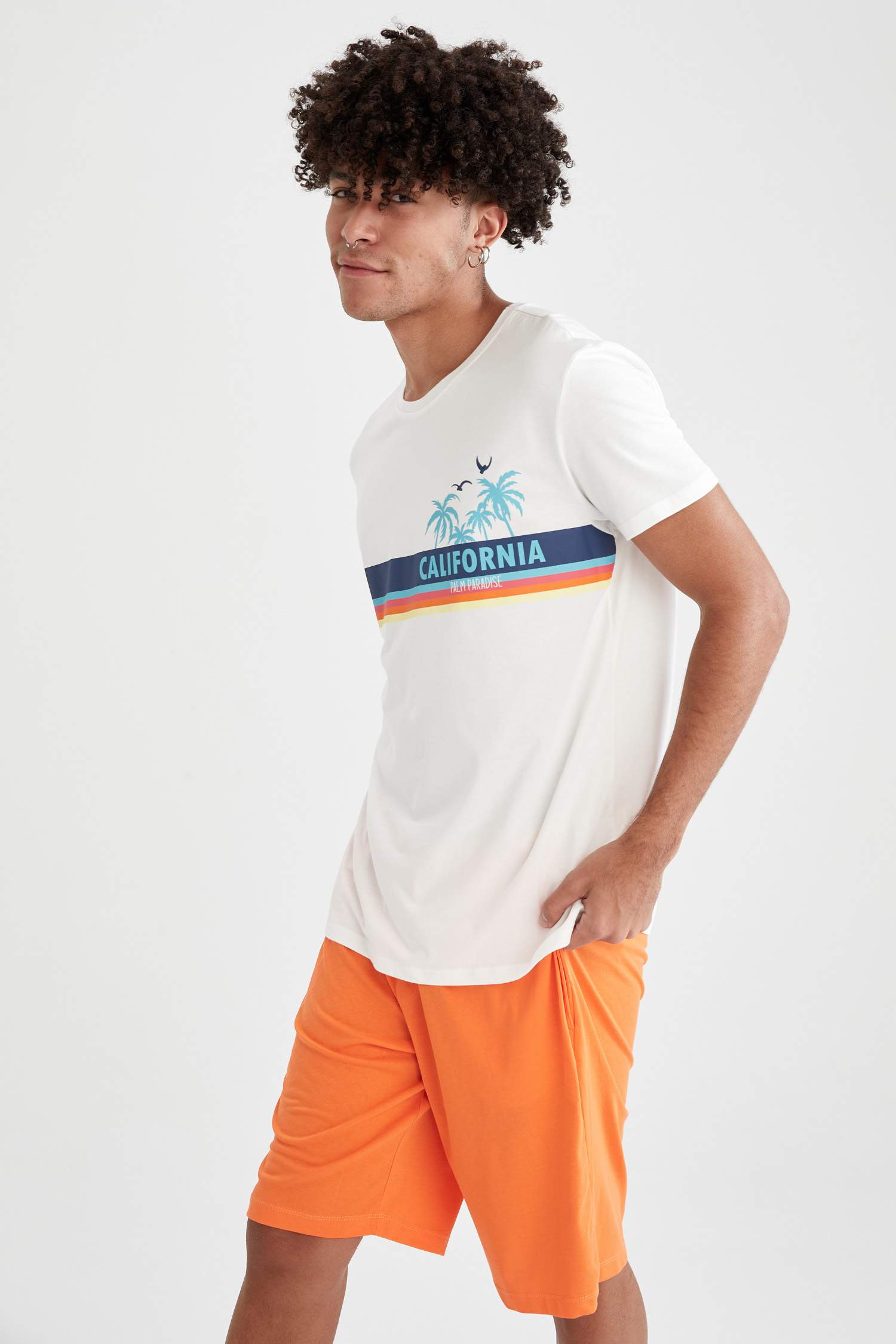 Regular Fit Baskılı Pijama Takımı