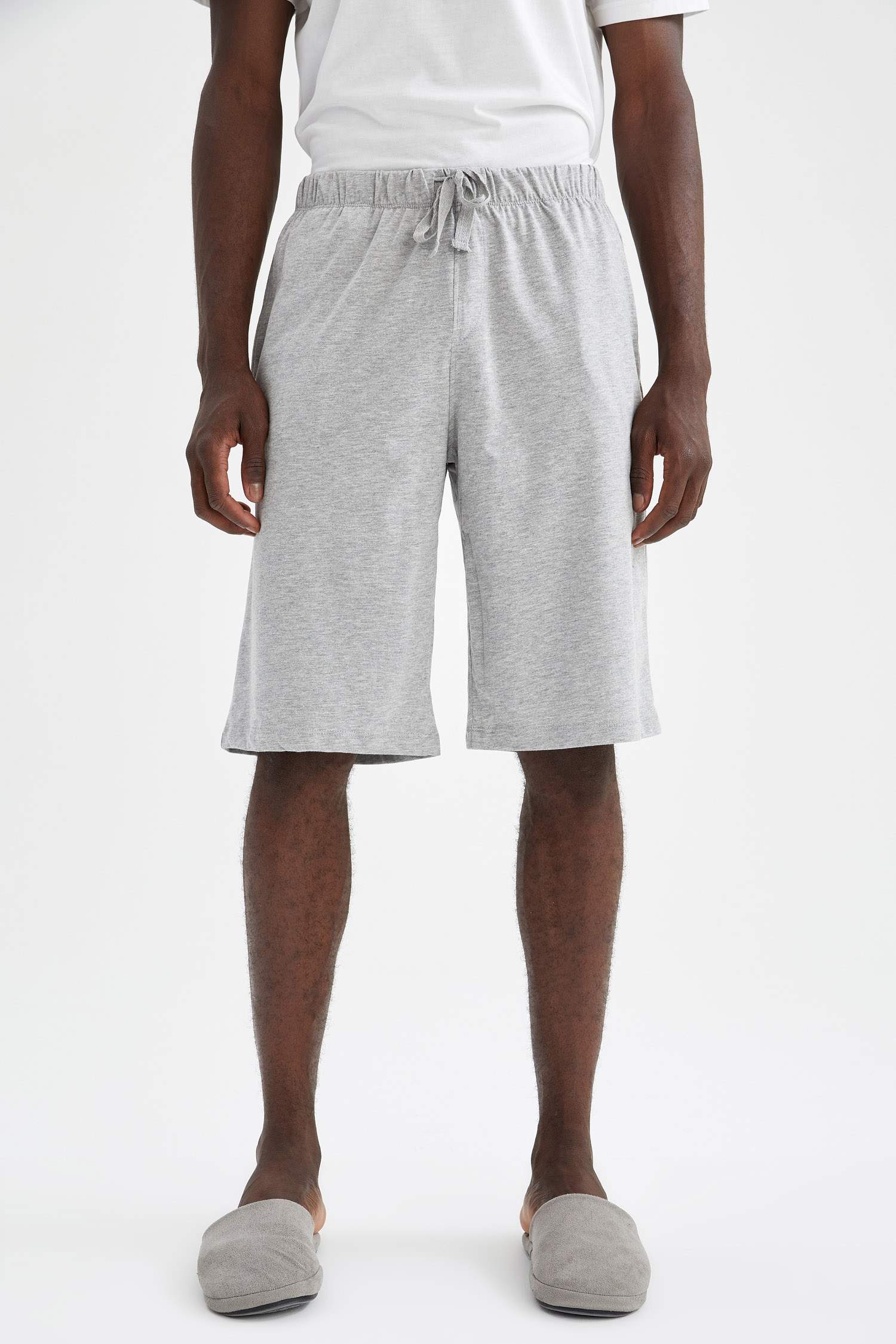 Regular Fit Basic Şort Pijama Altı