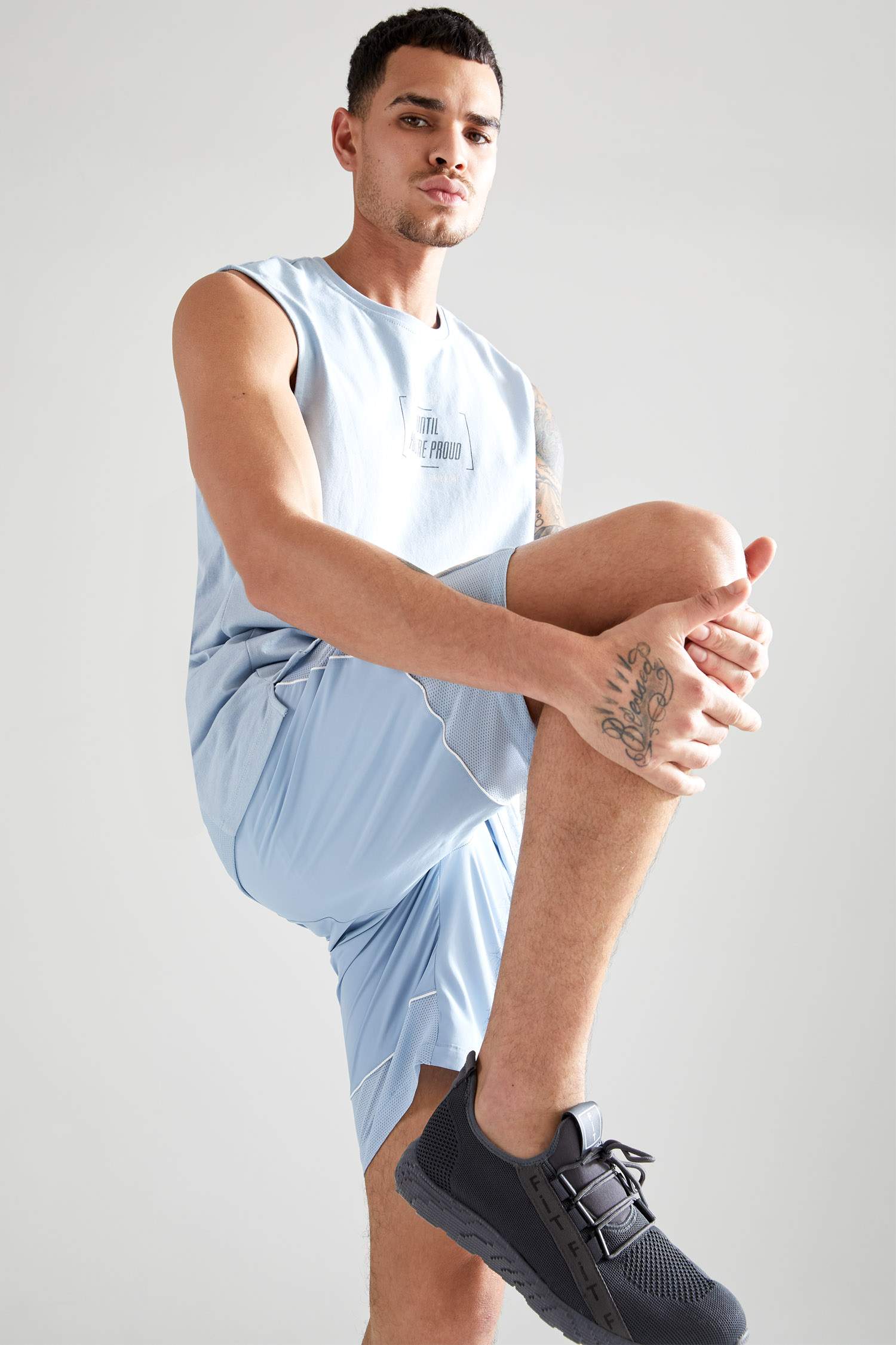Slim Fit Basic Spor Şort