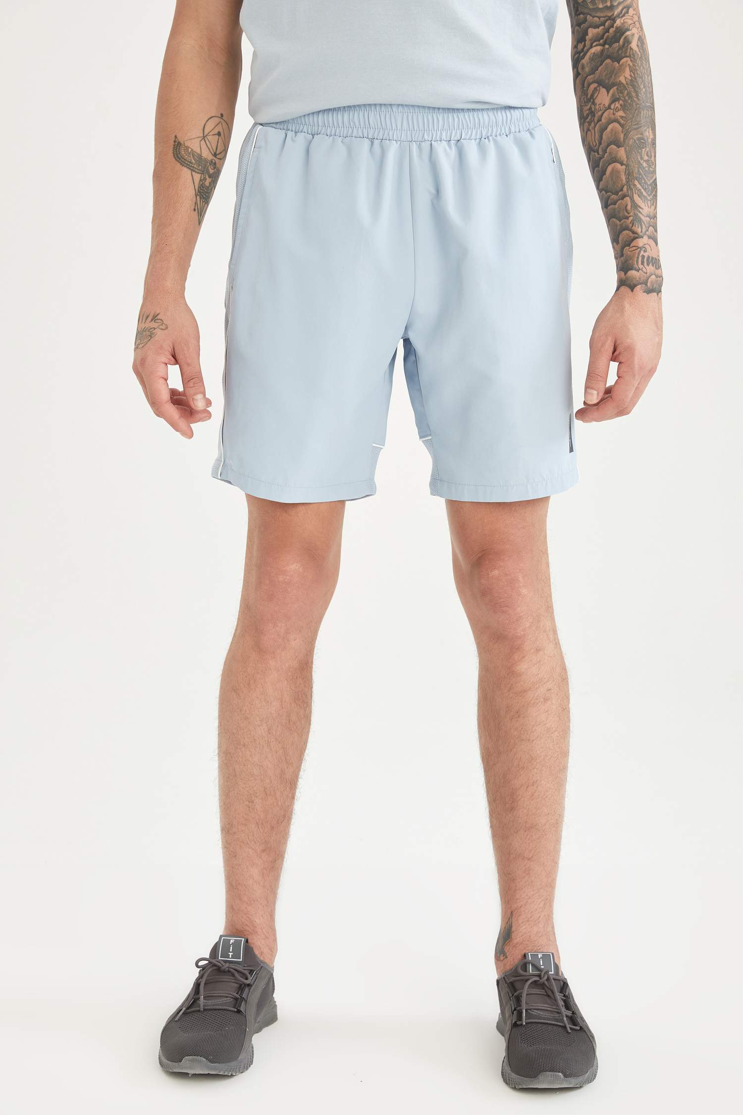 Slim Fit Basic Spor Şort