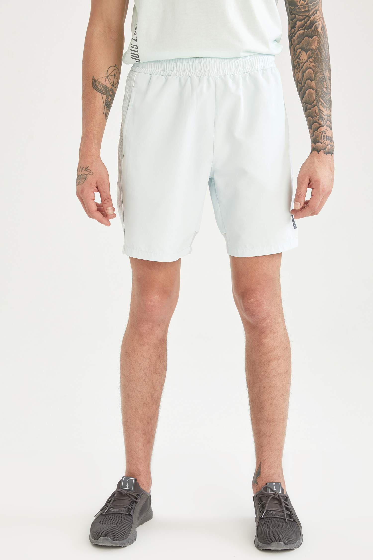 Slim Fit Basic Spor Şort