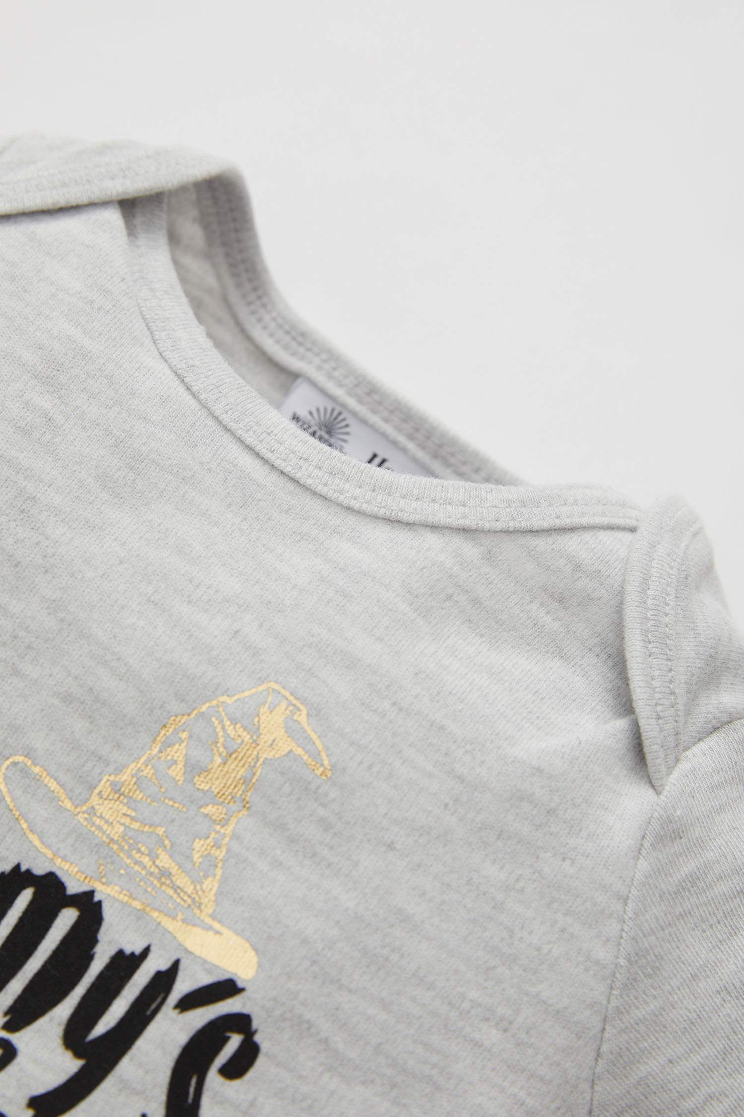 Unisex Haryy Potter Lisanslı Kısa Kol Çıtçıtlı Body