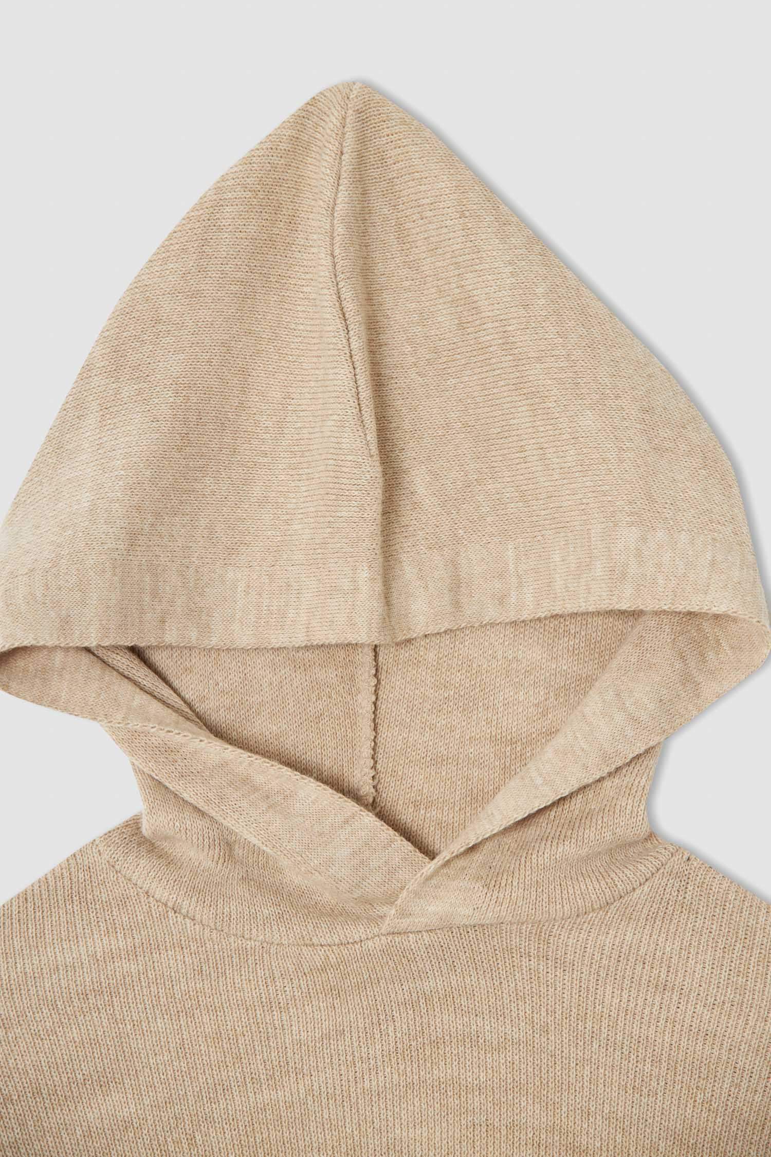 Kız Çocuk Kapüşonlu Sweatshirt Ve Jogger Eşofman Alt Triko Takımı