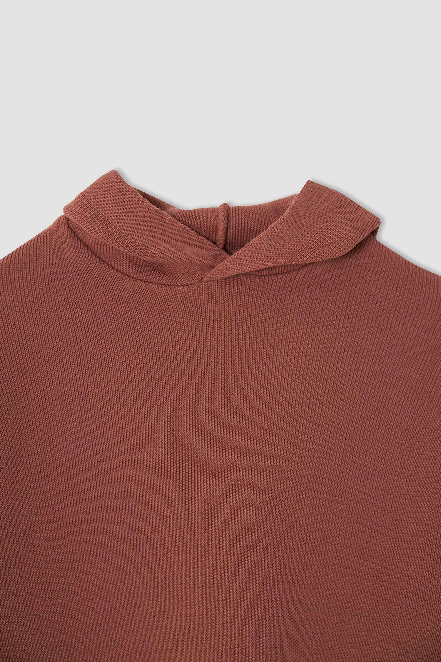 Kız Çocuk Kapüşonlu Sweatshirt Ve Jogger Eşofman Alt Triko Takımı