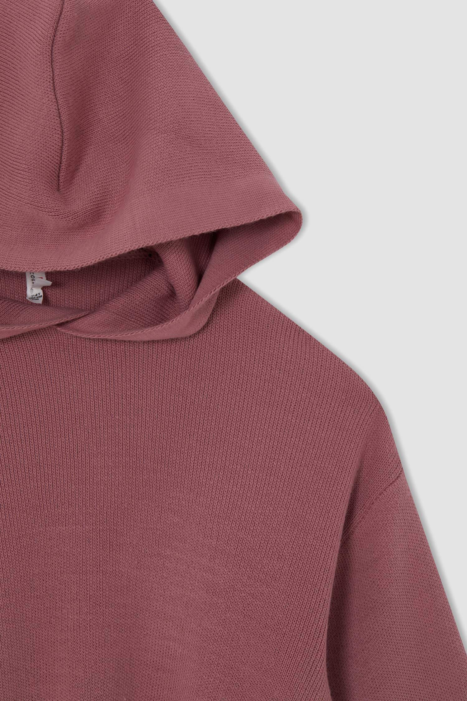 Kız Çocuk Kapüşonlu Sweatshirt Ve Jogger Eşofman Alt Triko Takımı