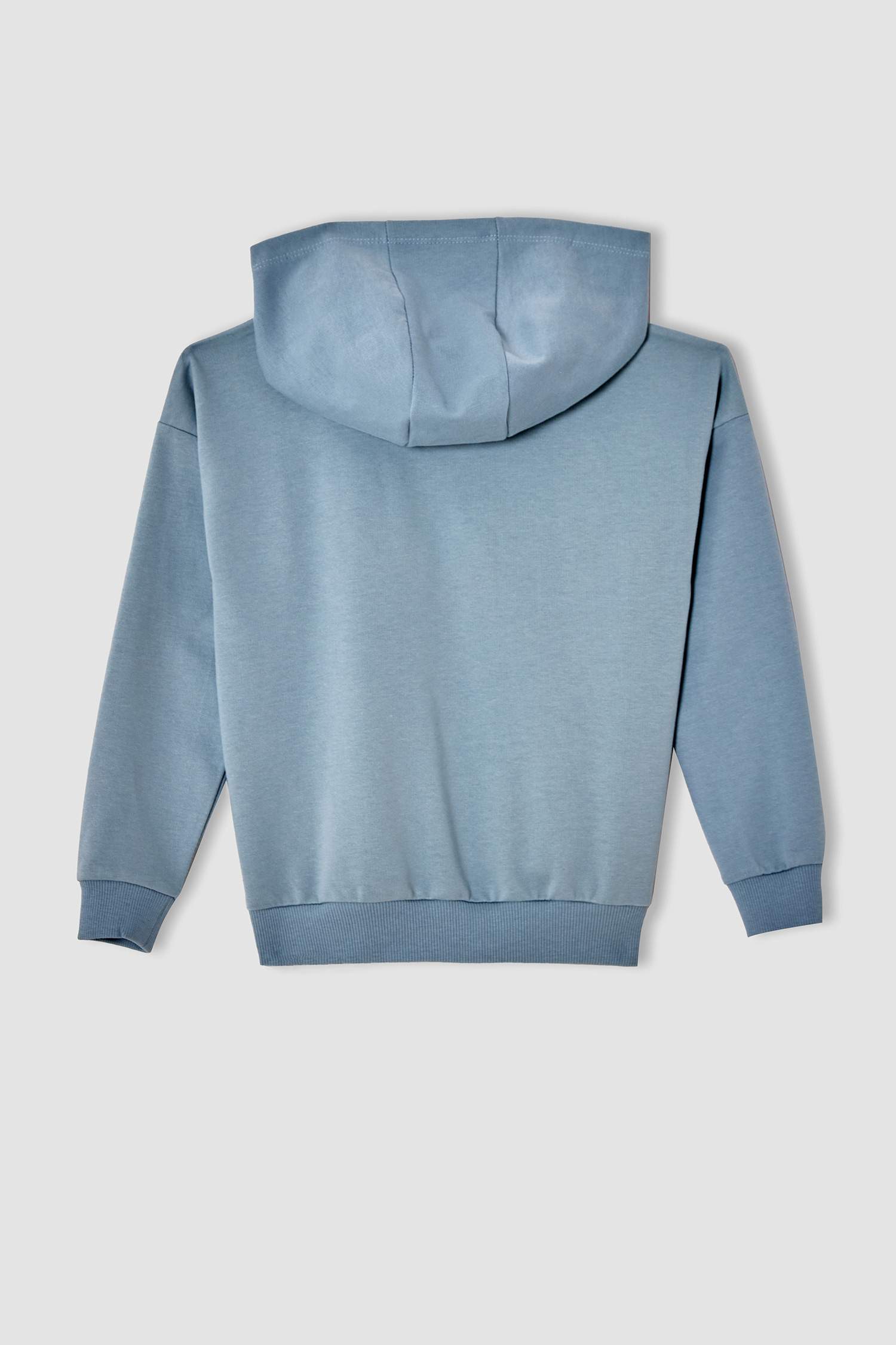 Kız Çocuk Yazı Baskılı Organik Sweatshirt ve Jogger Eşofman Alt Takımı